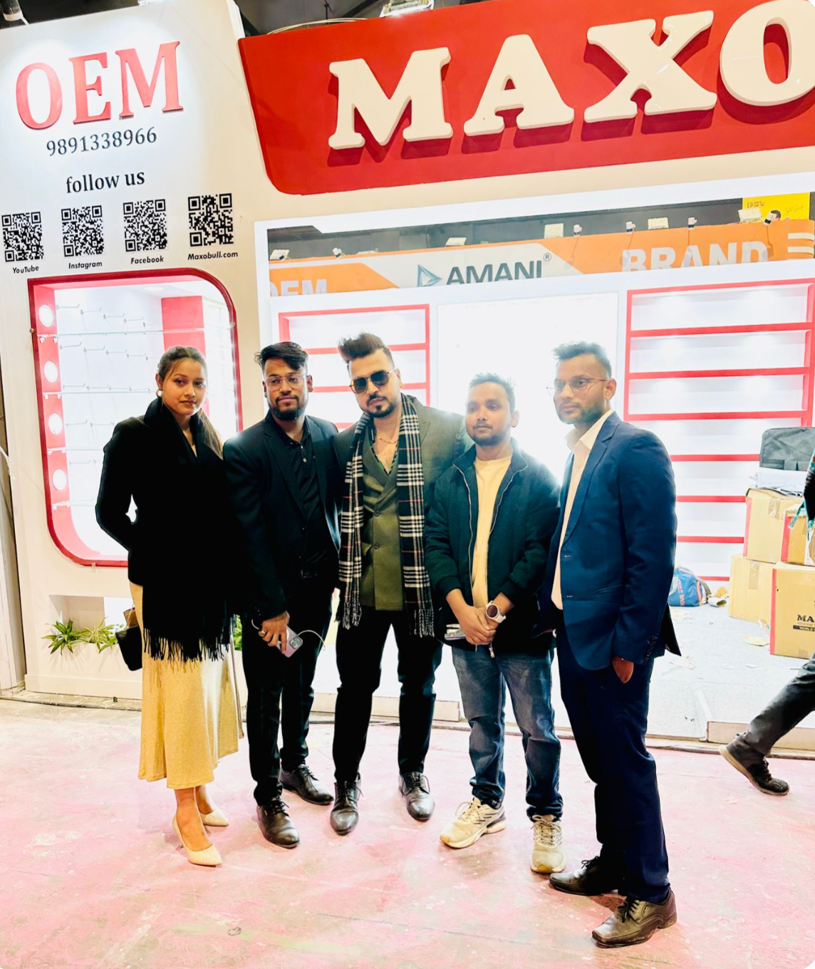Maxobull Shines Bright at India Electronics Expo 2024