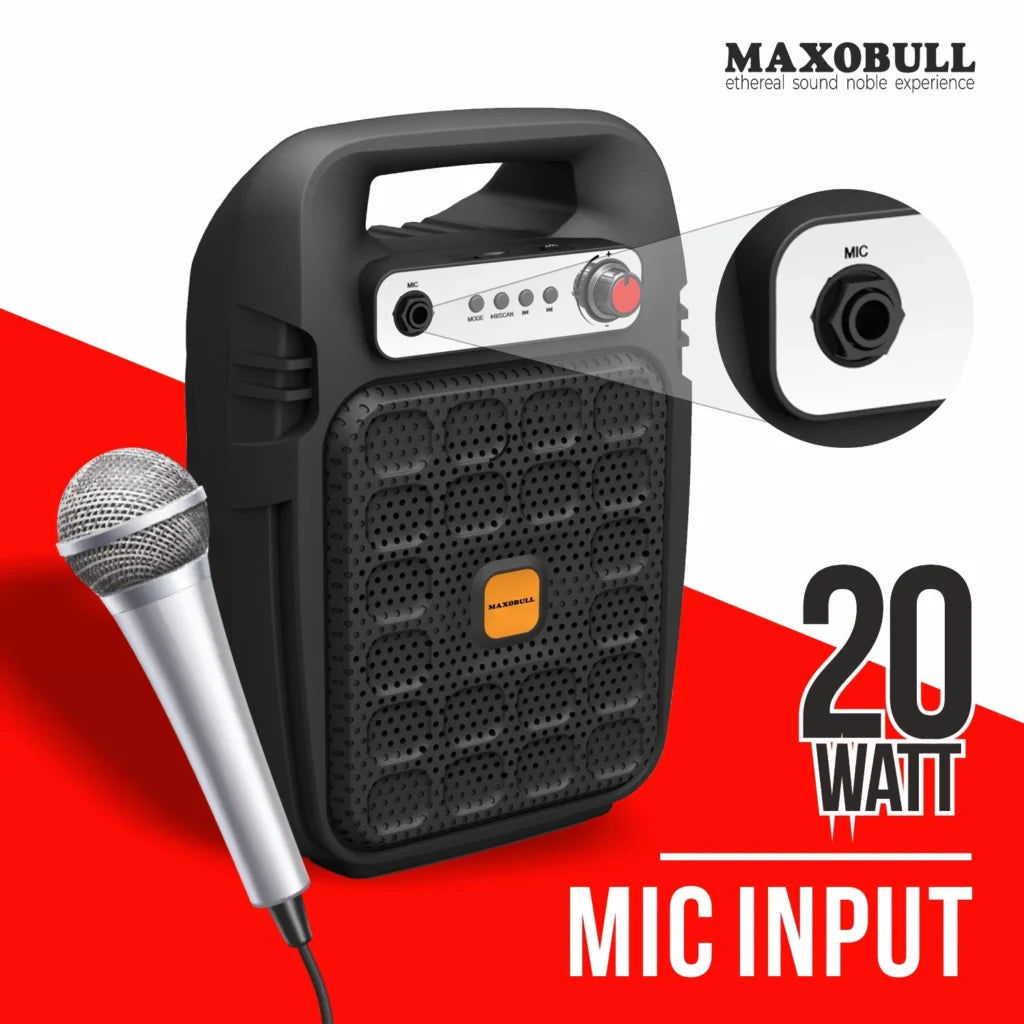 Maxobull Tornado 20W With/Without Mic