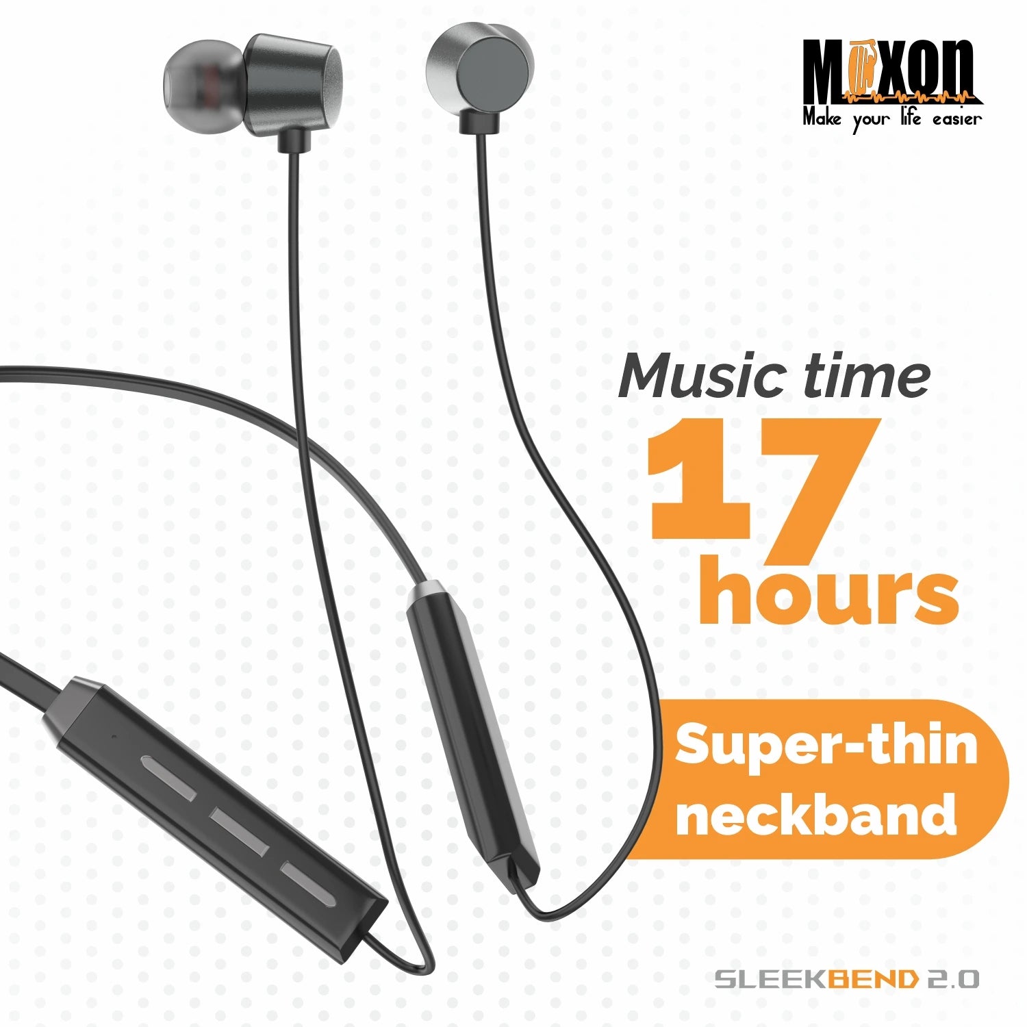 Maxobull Sleekbend 2.0 Neckband