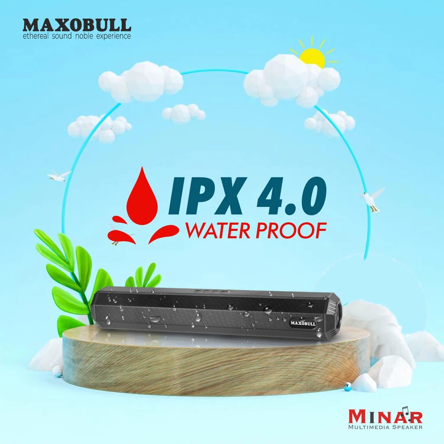 Maxobull Minar Speaker