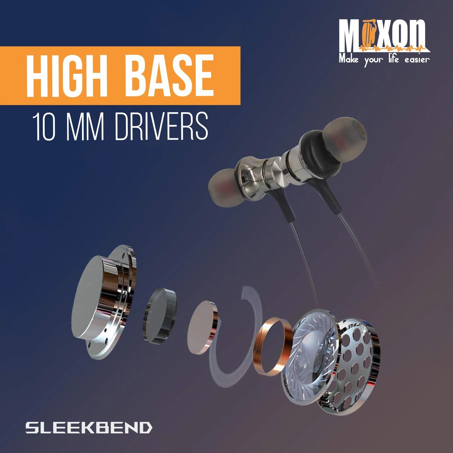 Maxobull Sleekbend Neckband