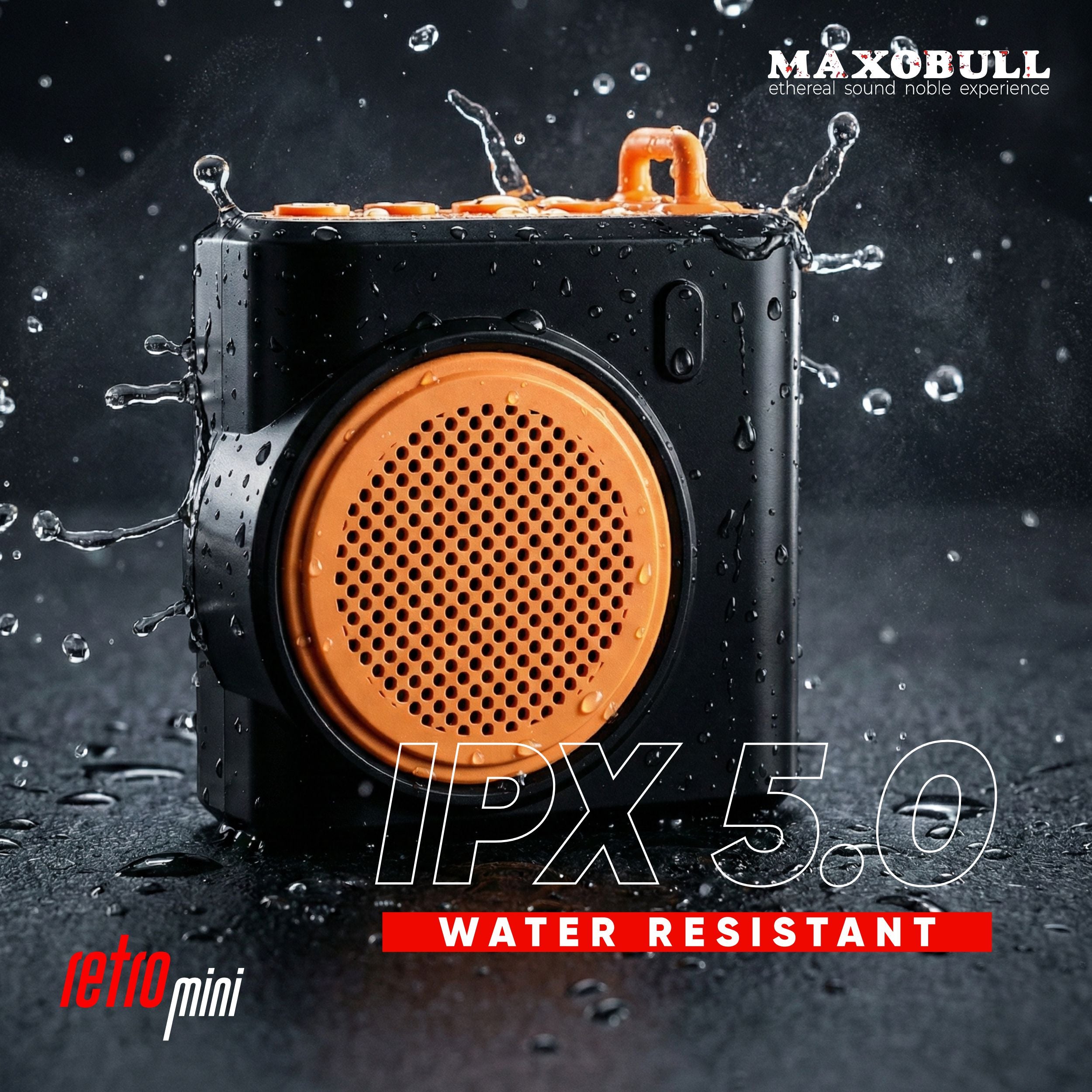 Maxobull 130 Retro Mini Speaker