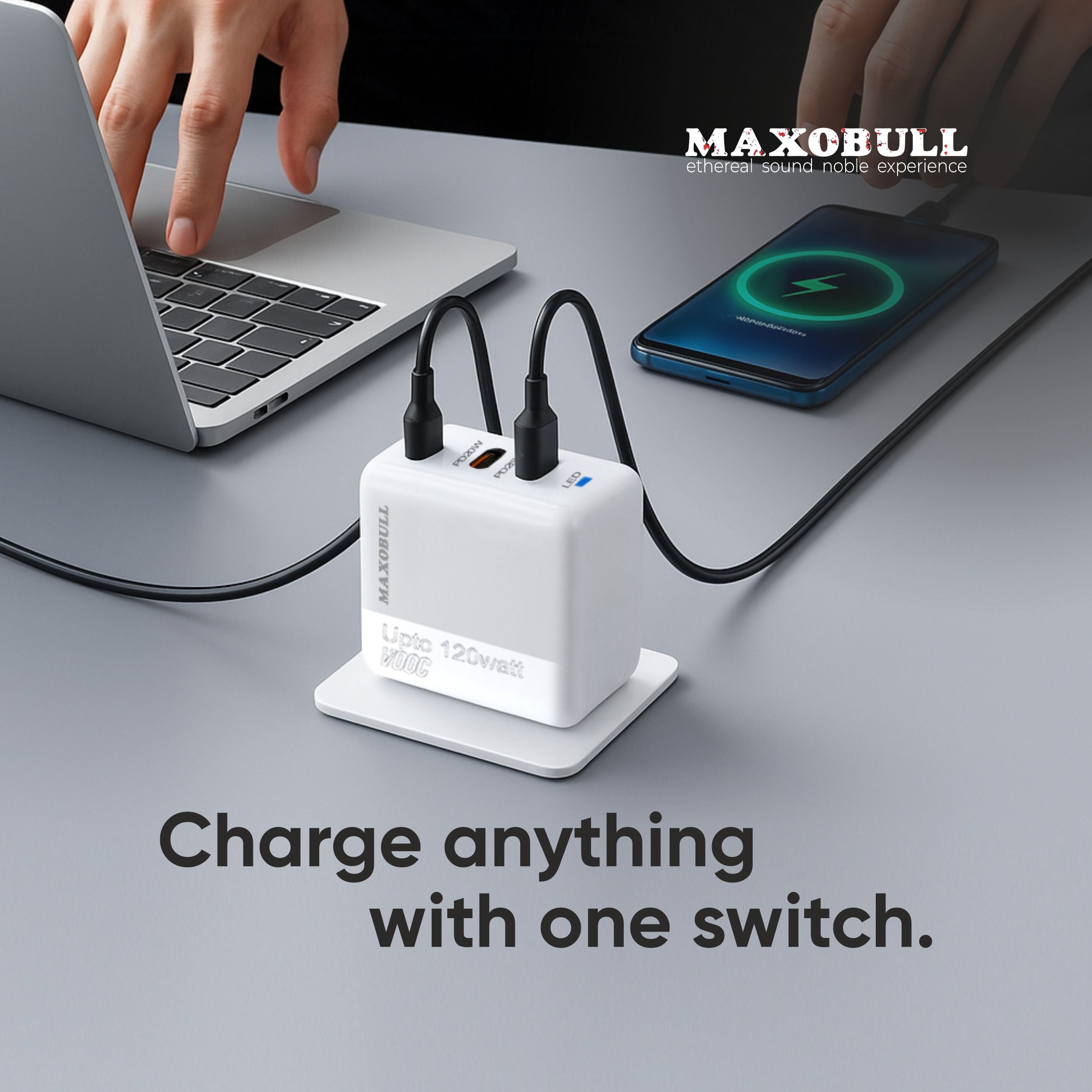 Maxobull PD 1202 Charger - 120W