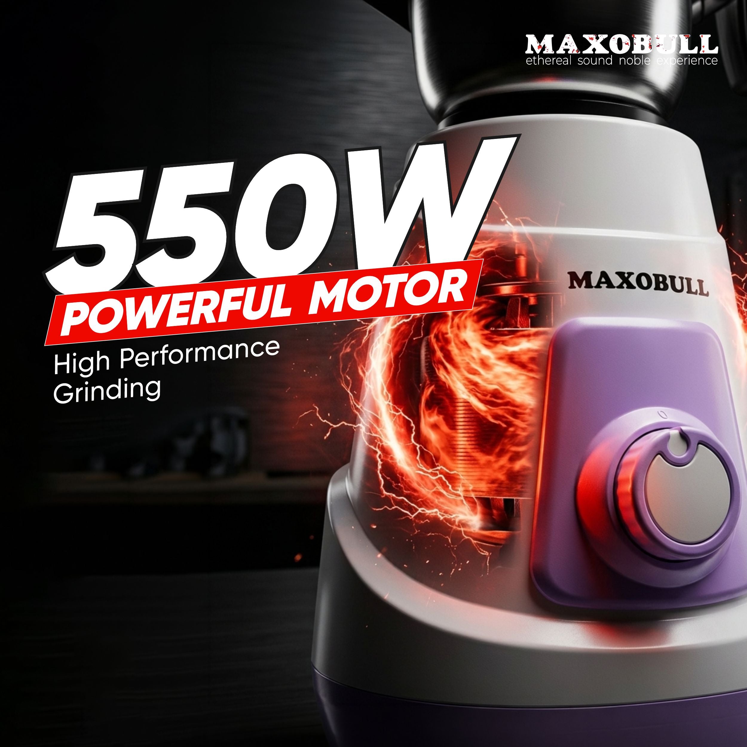 Maxobull 550W Mixer Grinder