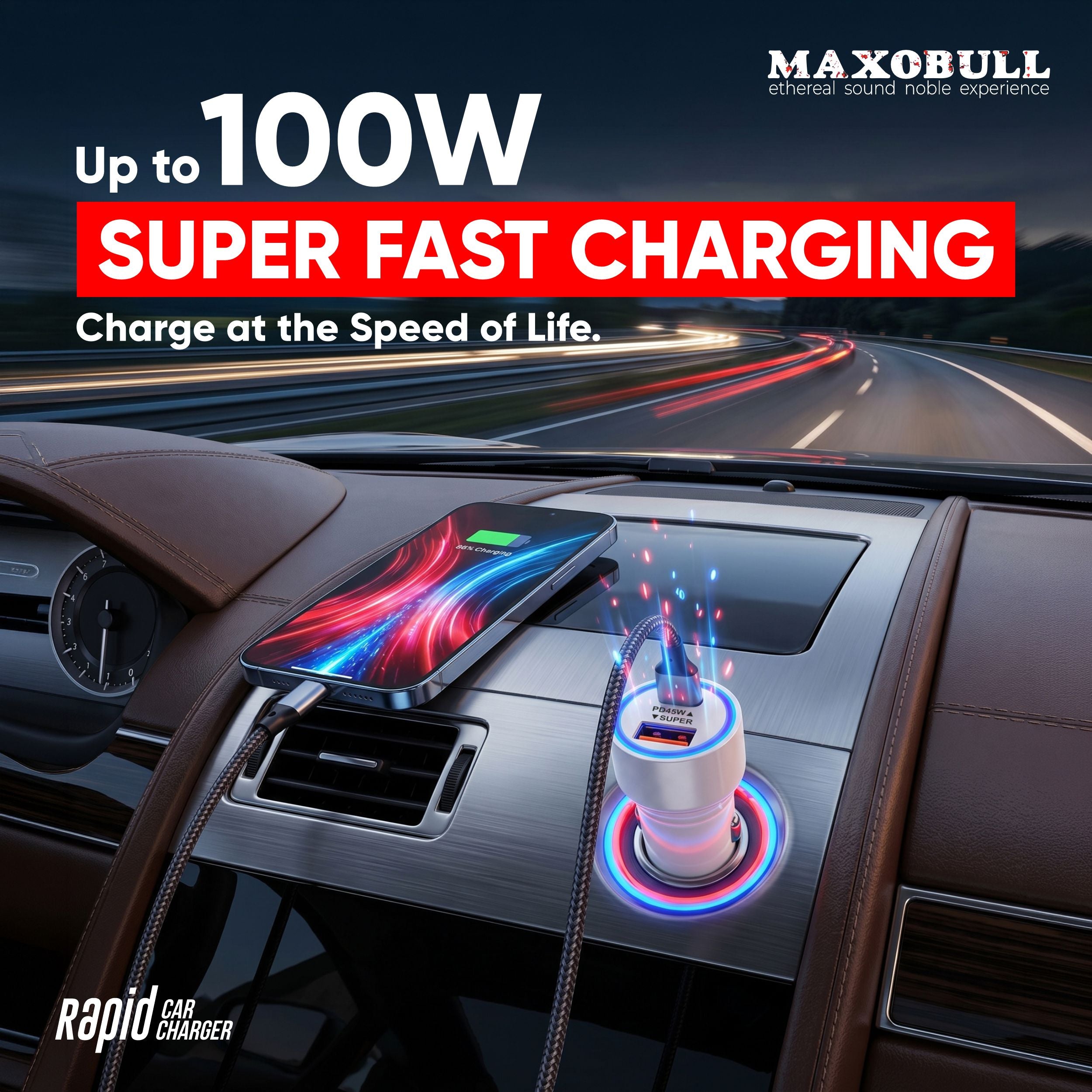 Maxobull Rapid Car Charger