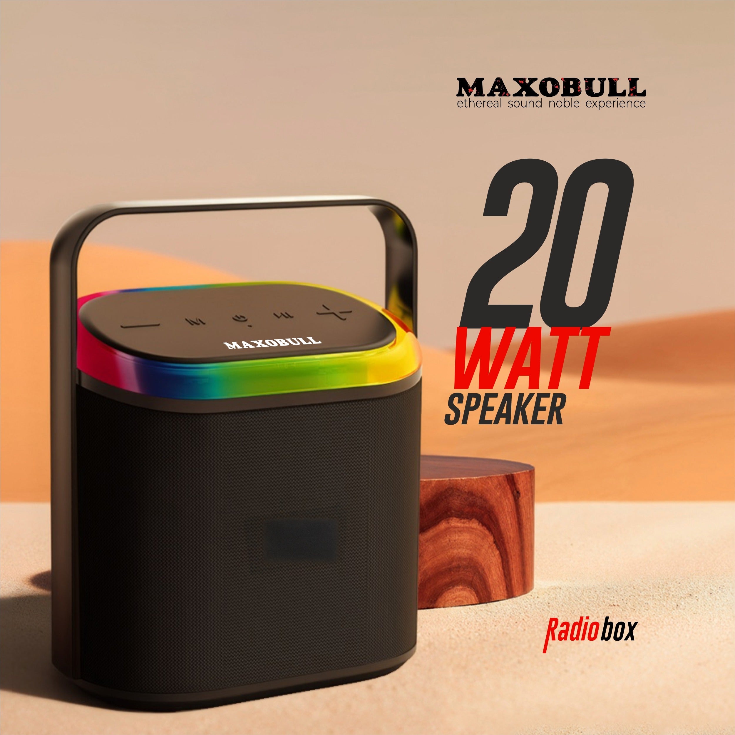 Maxobull Radio Box Speaker