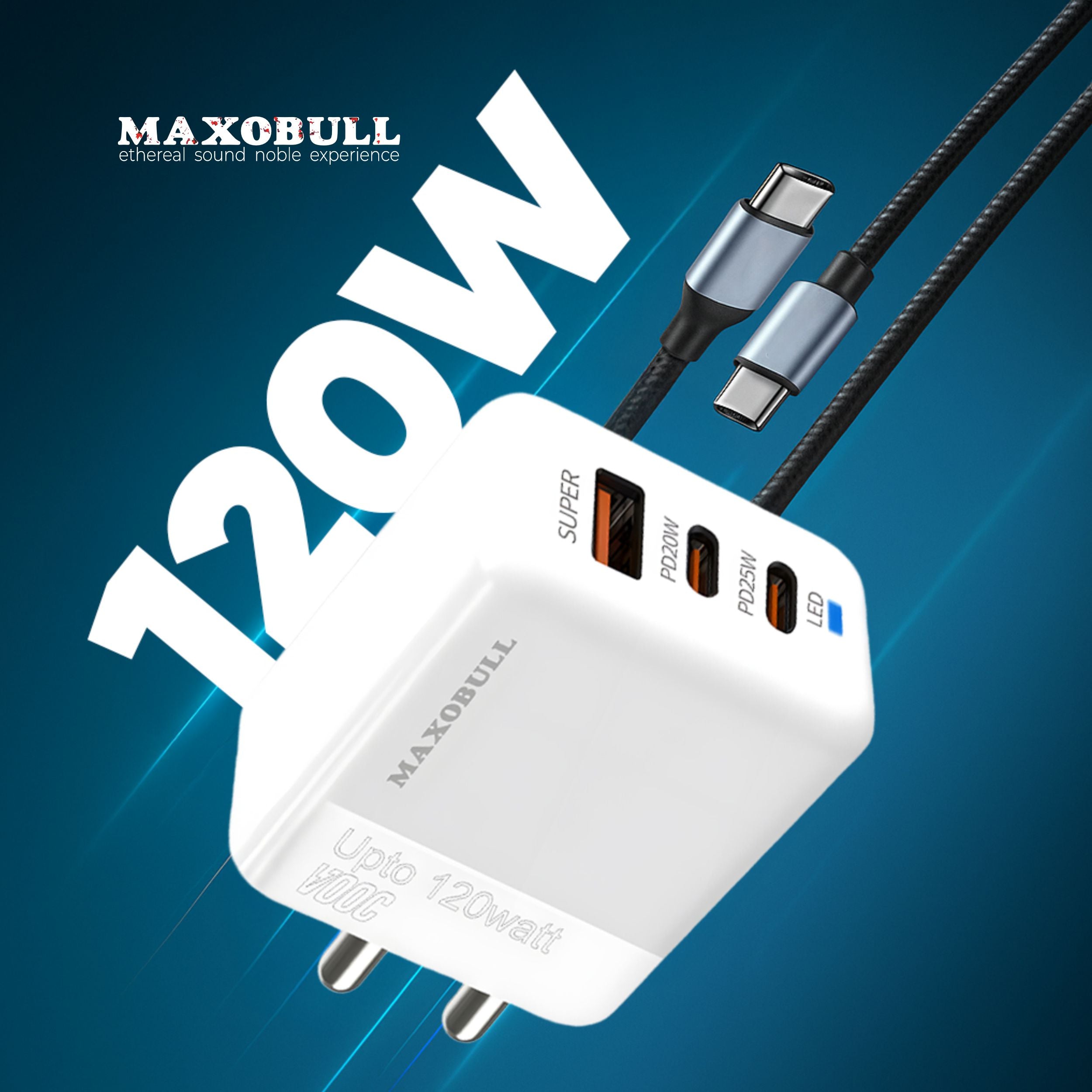 Maxobull PD 1202 Charger - 120W