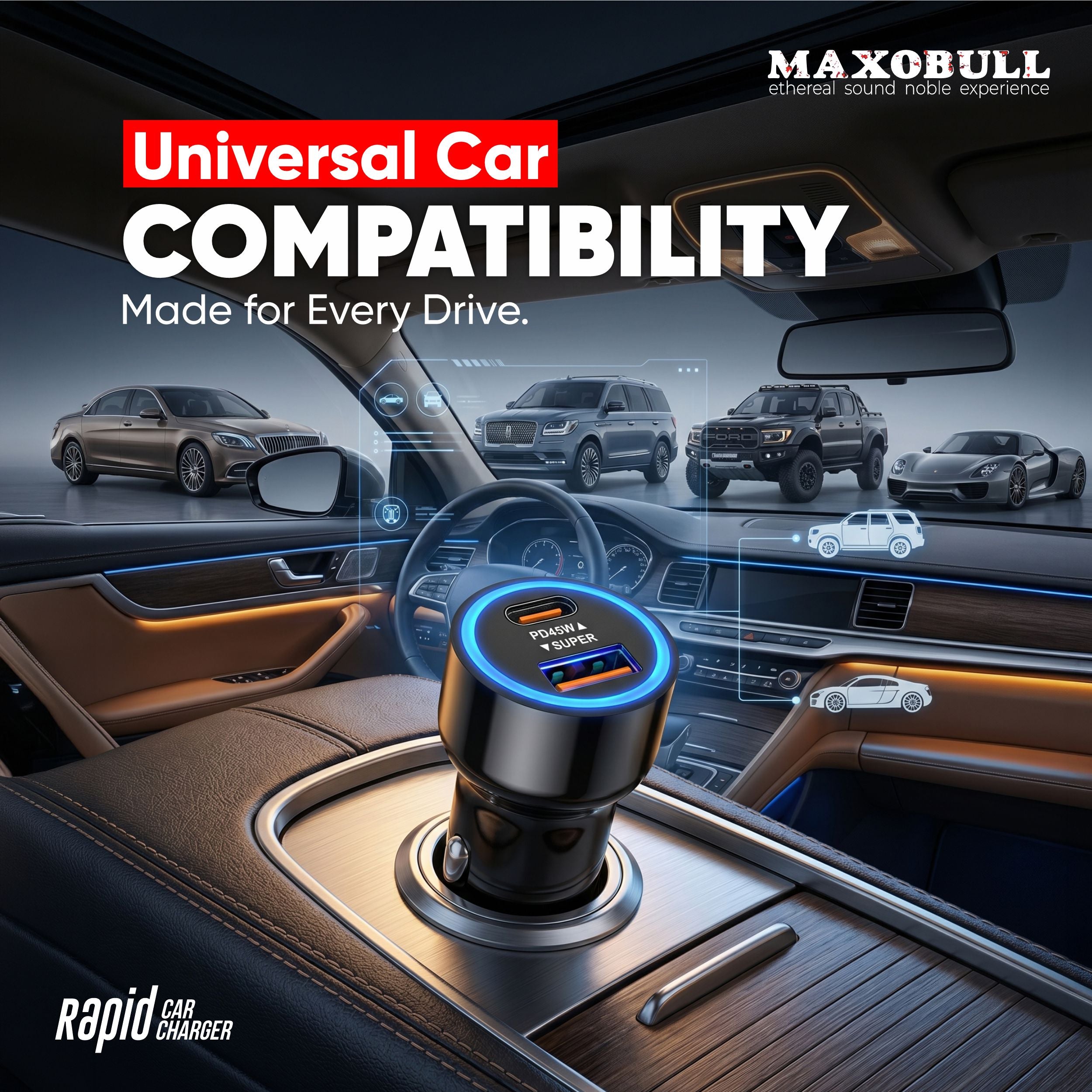 Maxobull Rapid Car Charger