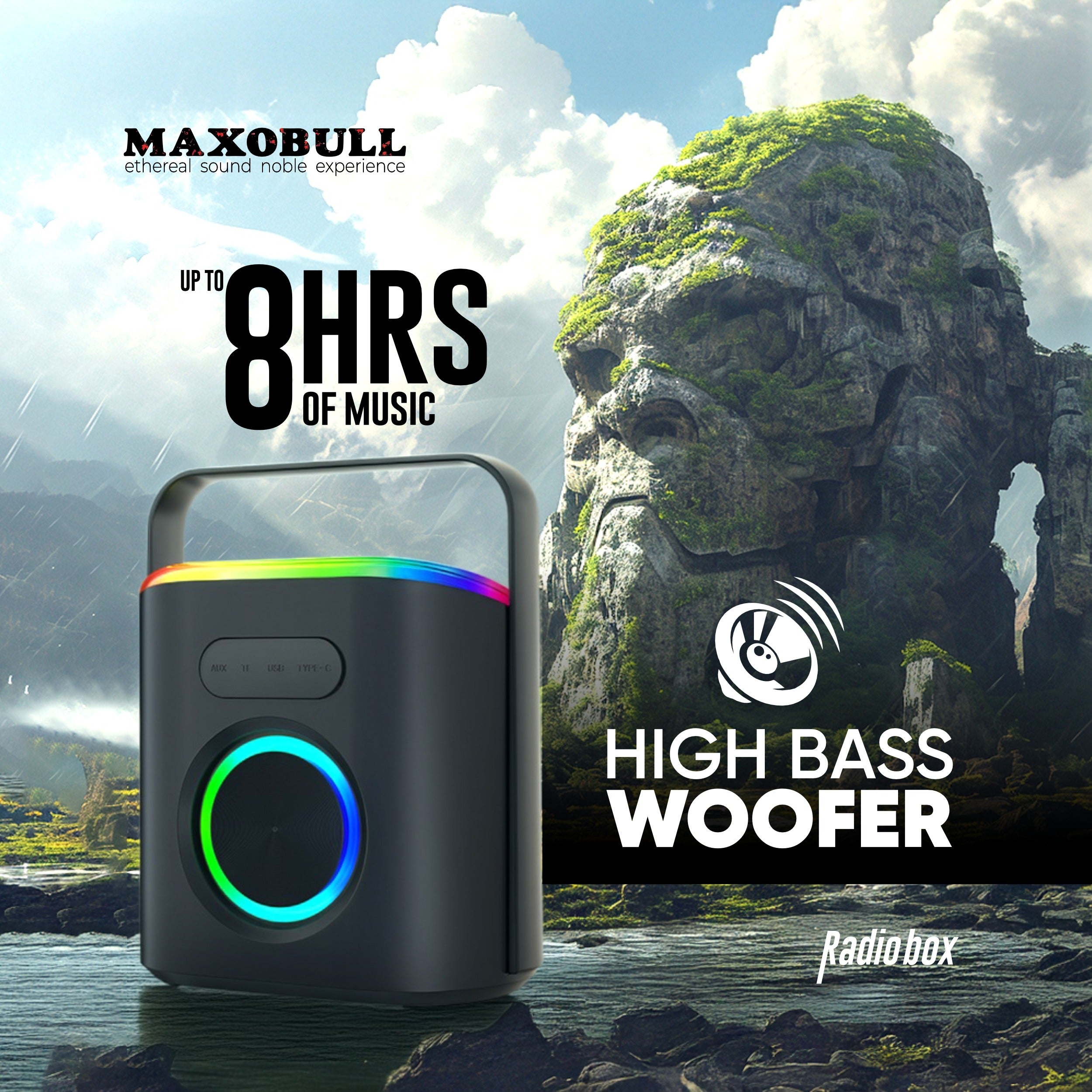 Maxobull Radio Box Speaker