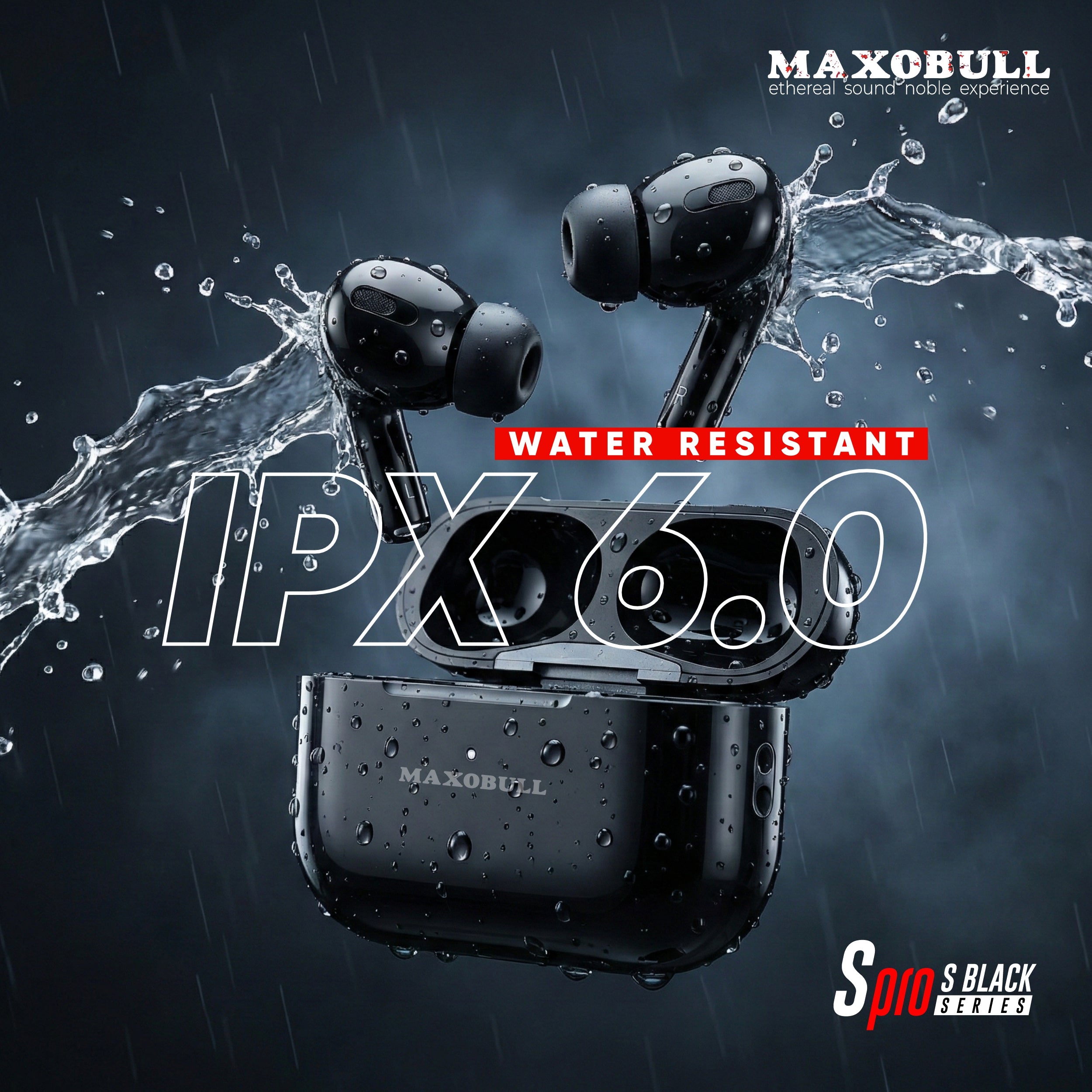 Maxobull SM Pro Black Series Earbuds