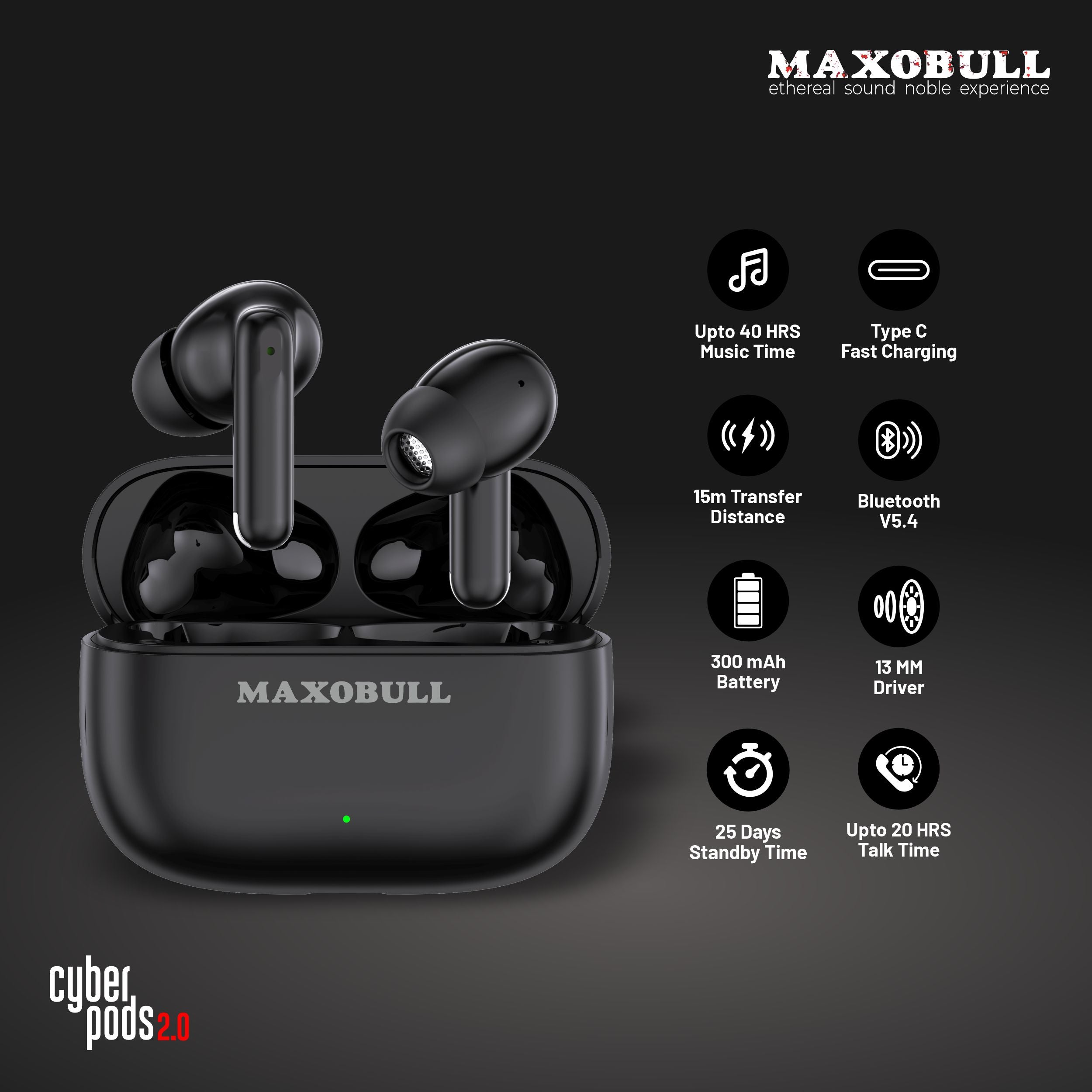 Maxobull Cyber Pods 2