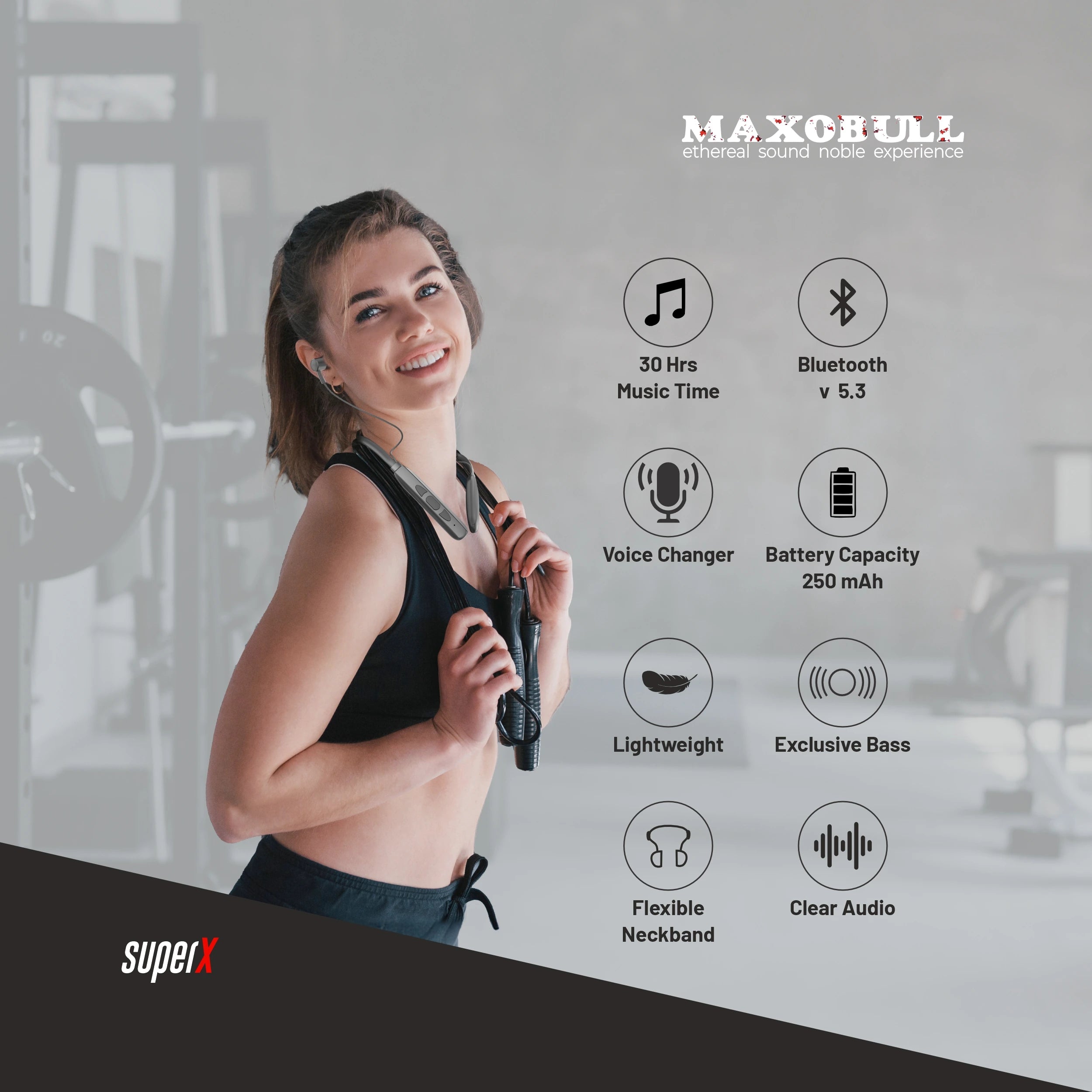 Maxobull Super X Neckband