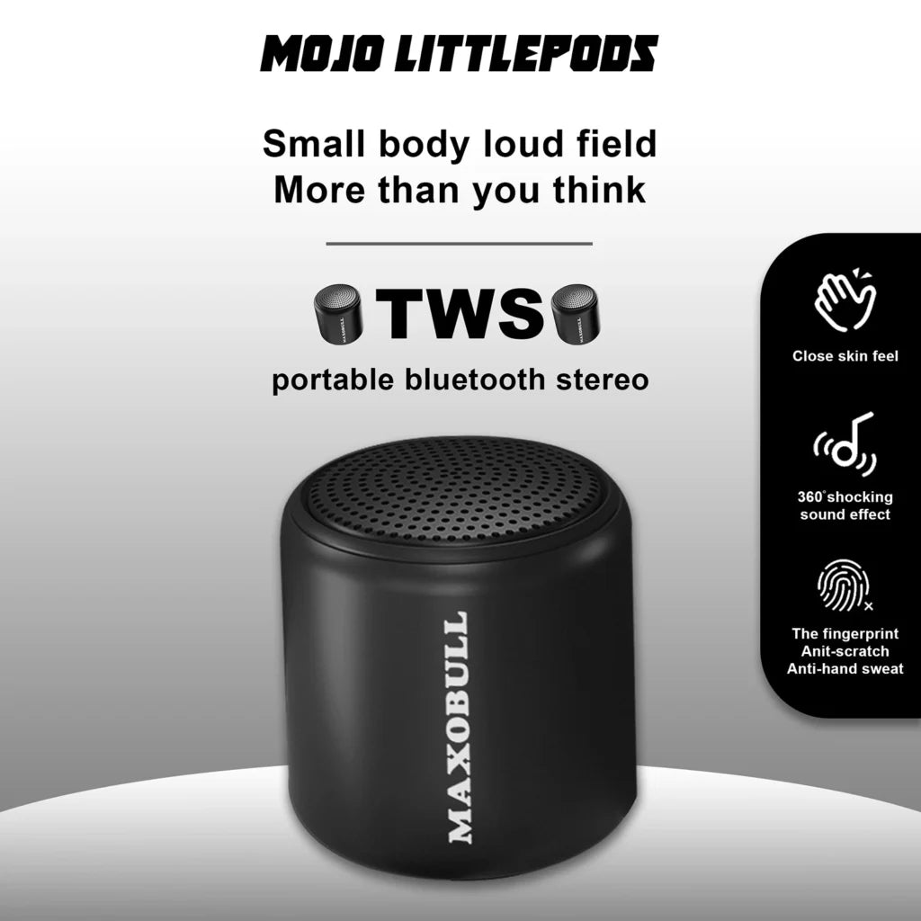 Maxobull MOJO Littlepods TWS Bluetooth 5.0 Speaker