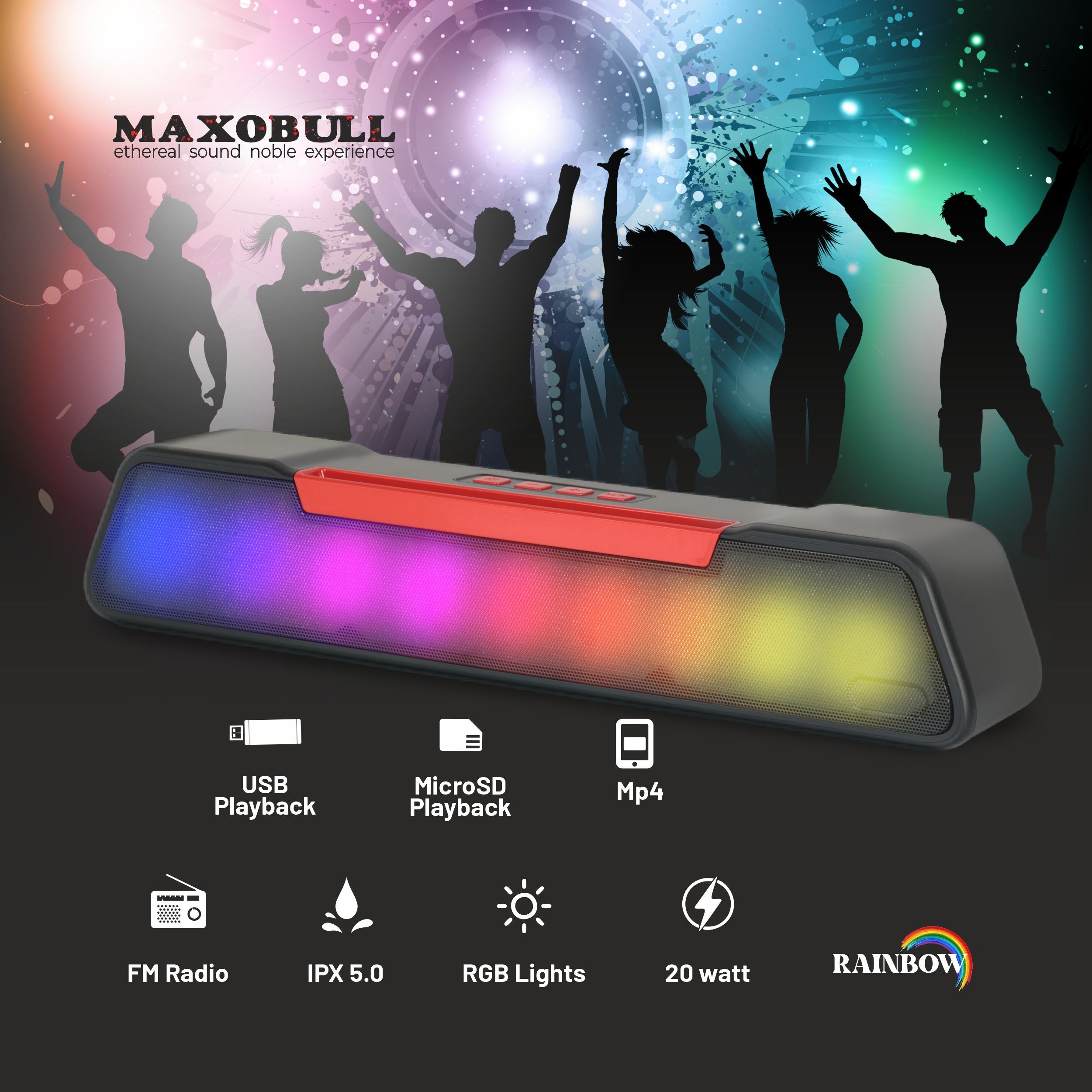 Maxobull Rainbow 20W