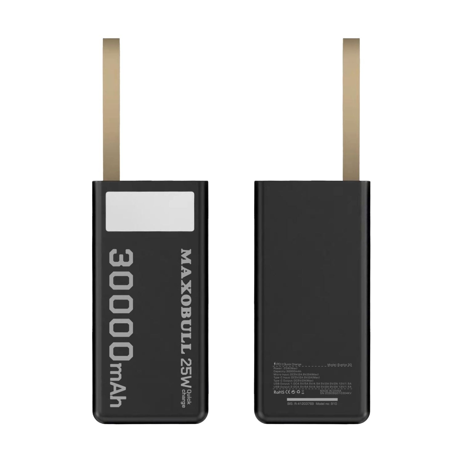 Maxobull Powerbank Svelte 30000 mAh