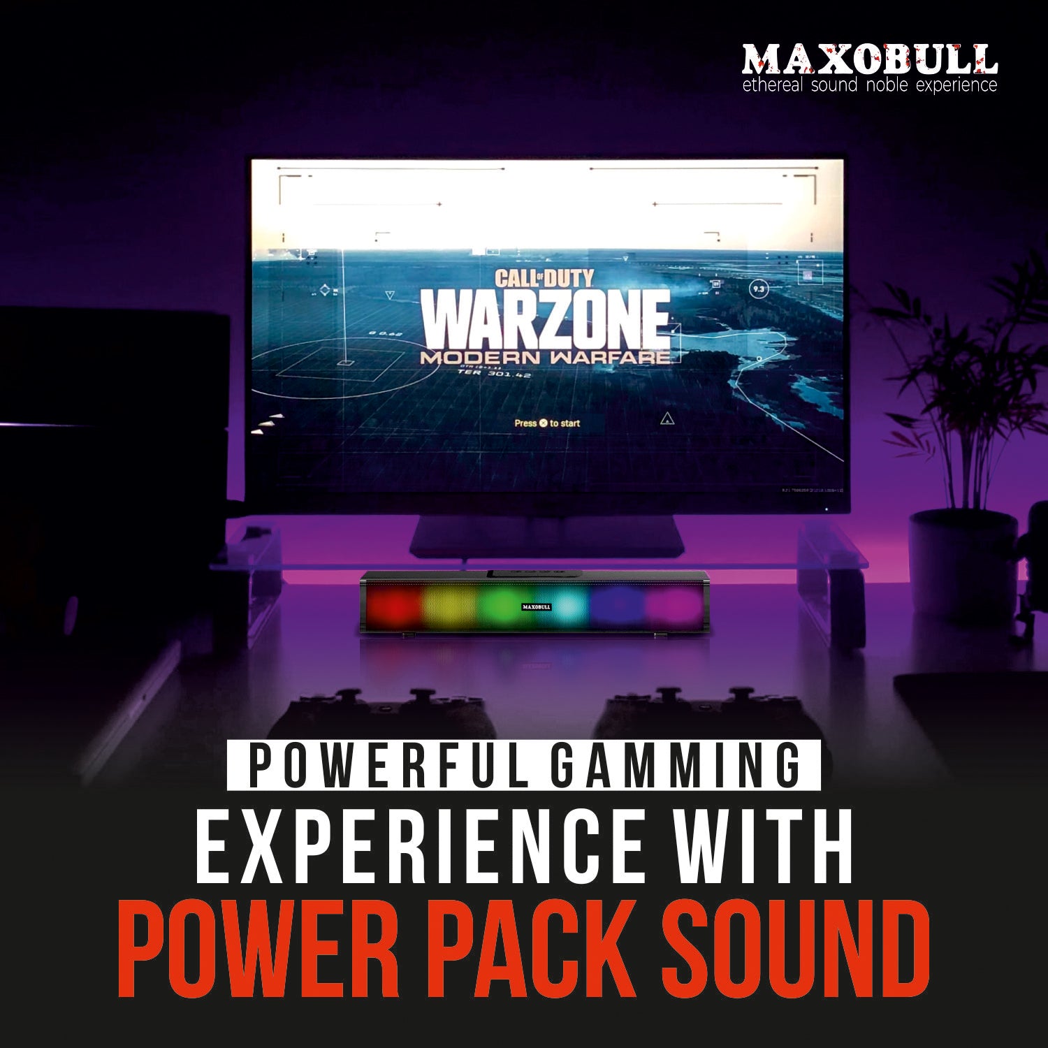Maxobull Rainbow DO2+ 14 Watt Bluetooth Smart Speaker
