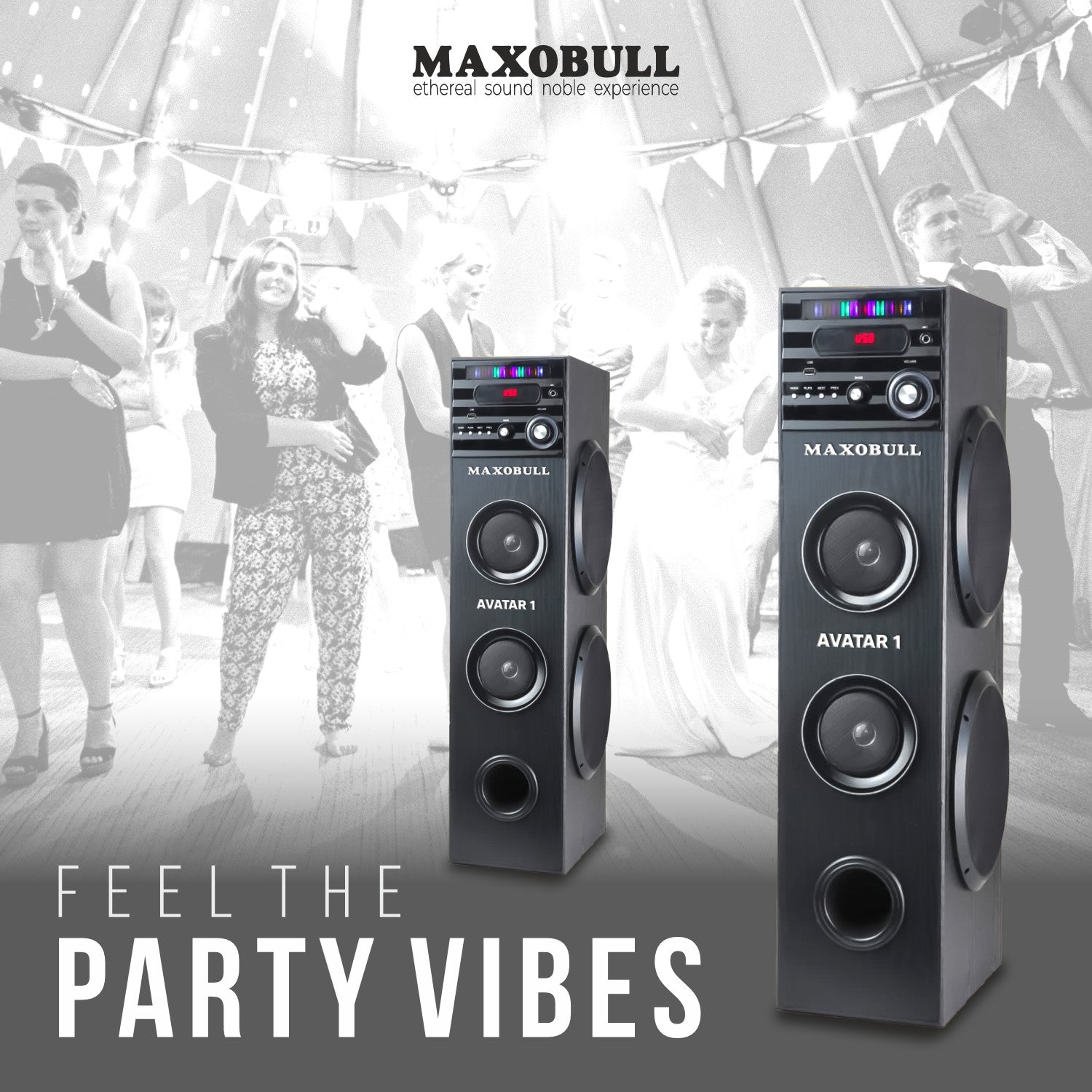 Maxobull Sound Tower Avtar 1