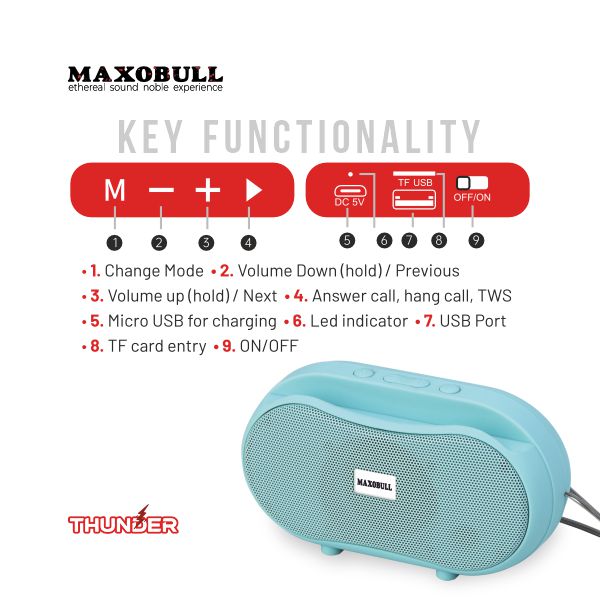 Maxobull Thunder 7W