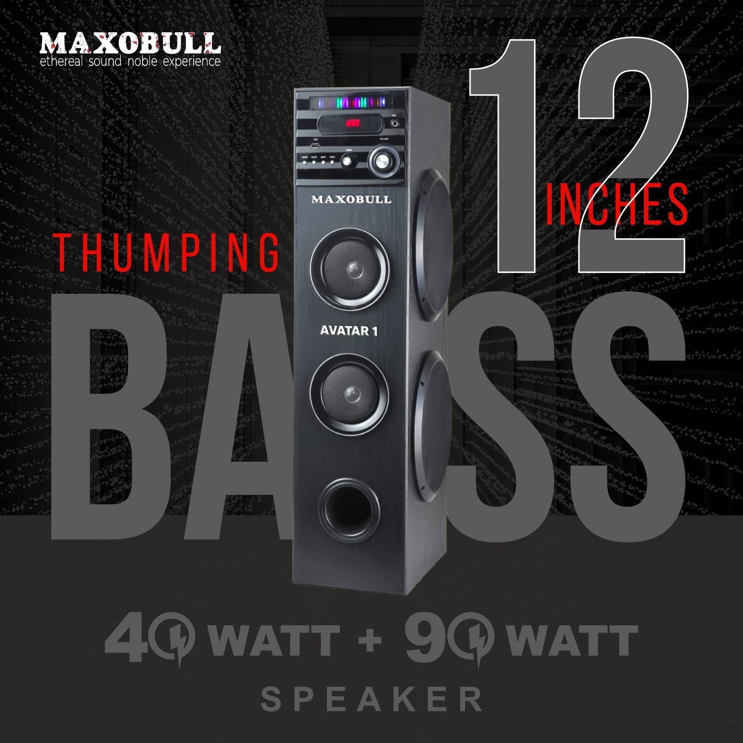 Maxobull Sound Tower Avtar 1