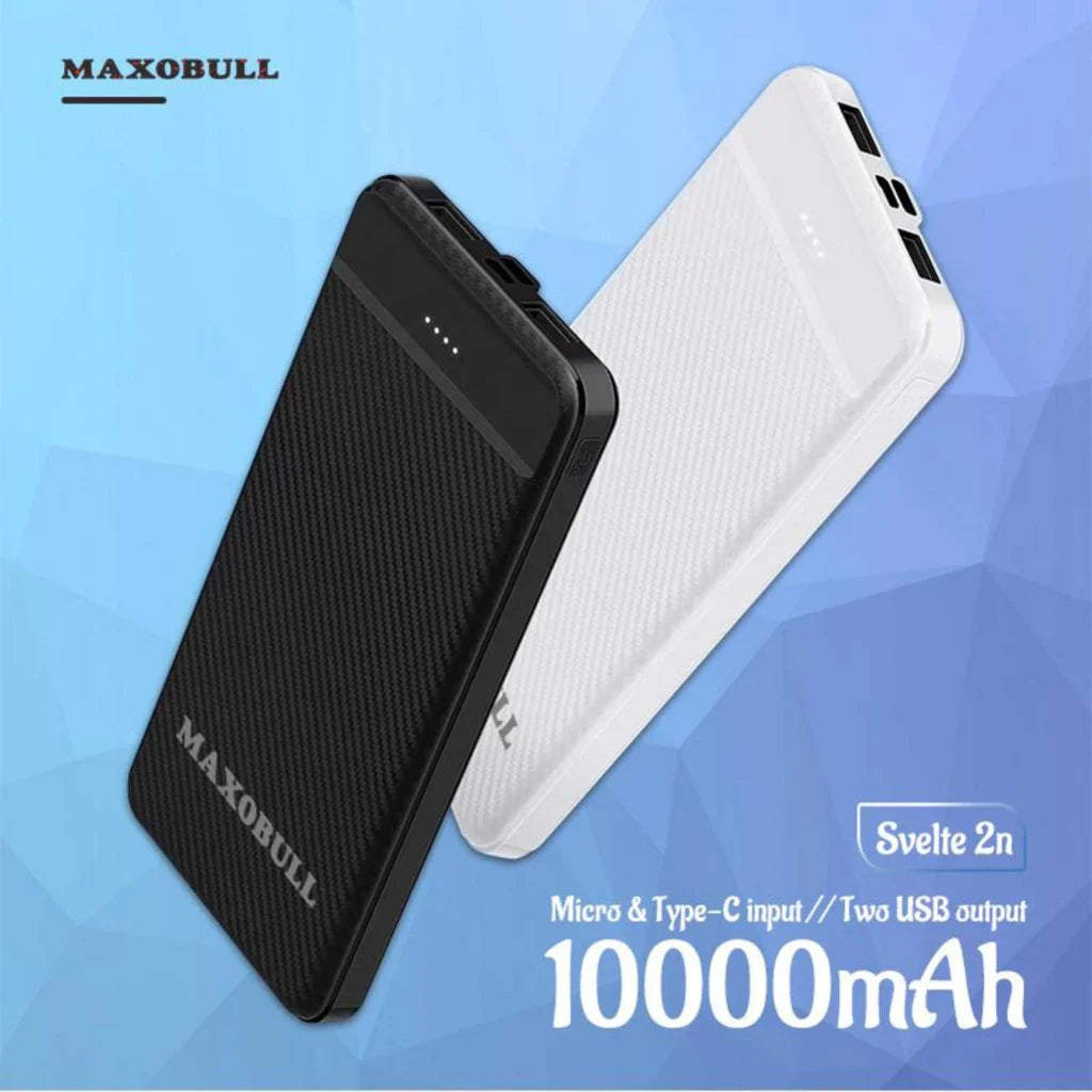 Maxobull Powerbank Svelte 2n/3n 10000 mAh