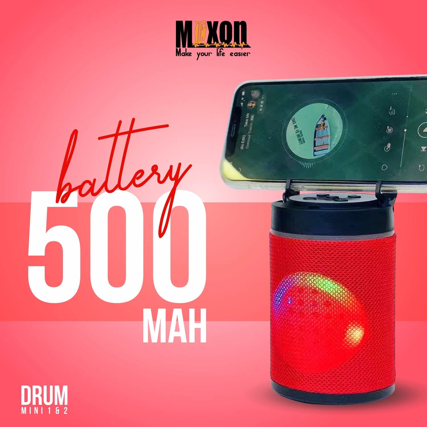 Maxobull Drum Mini 1 & 2 Speaker