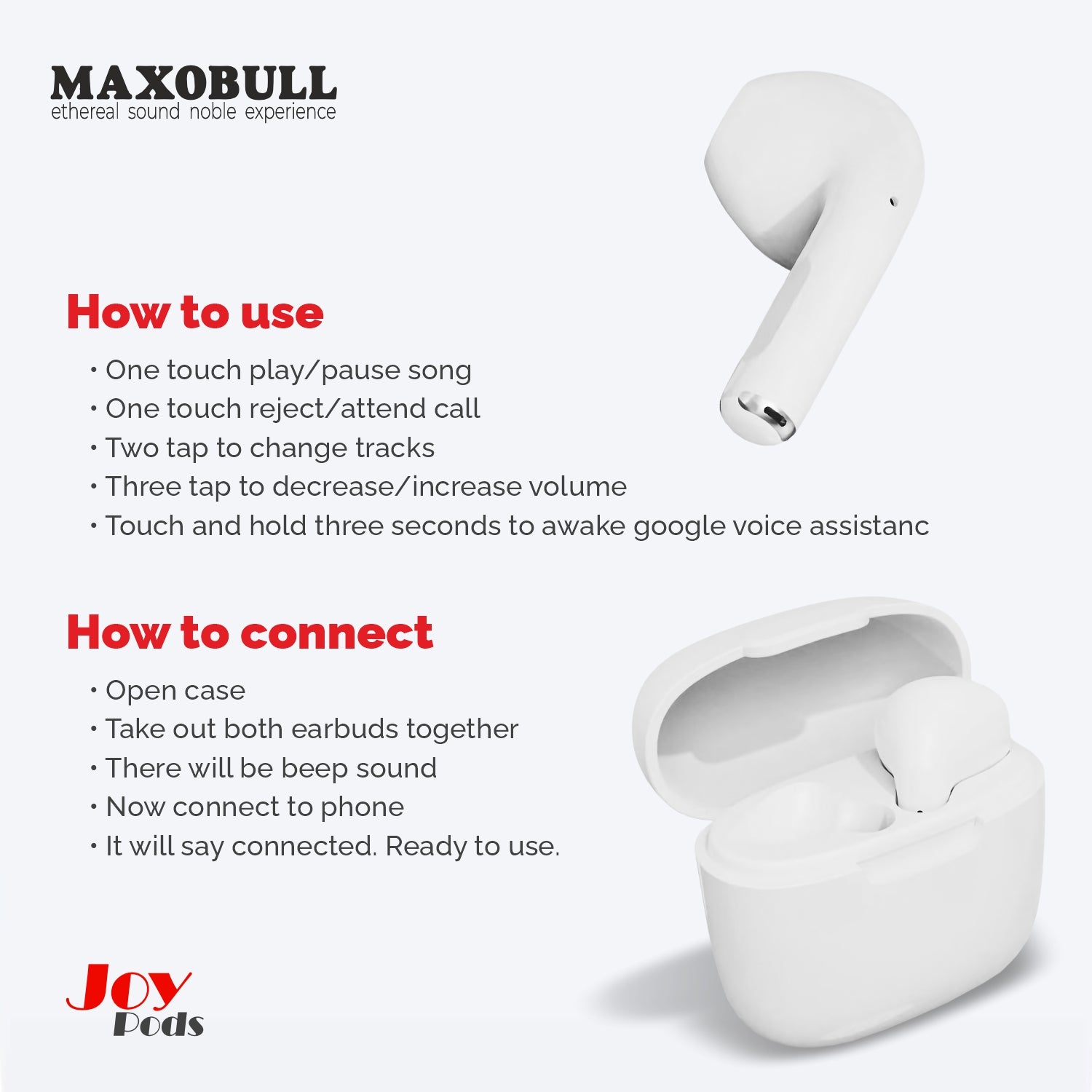 Maxobull Joy Pods