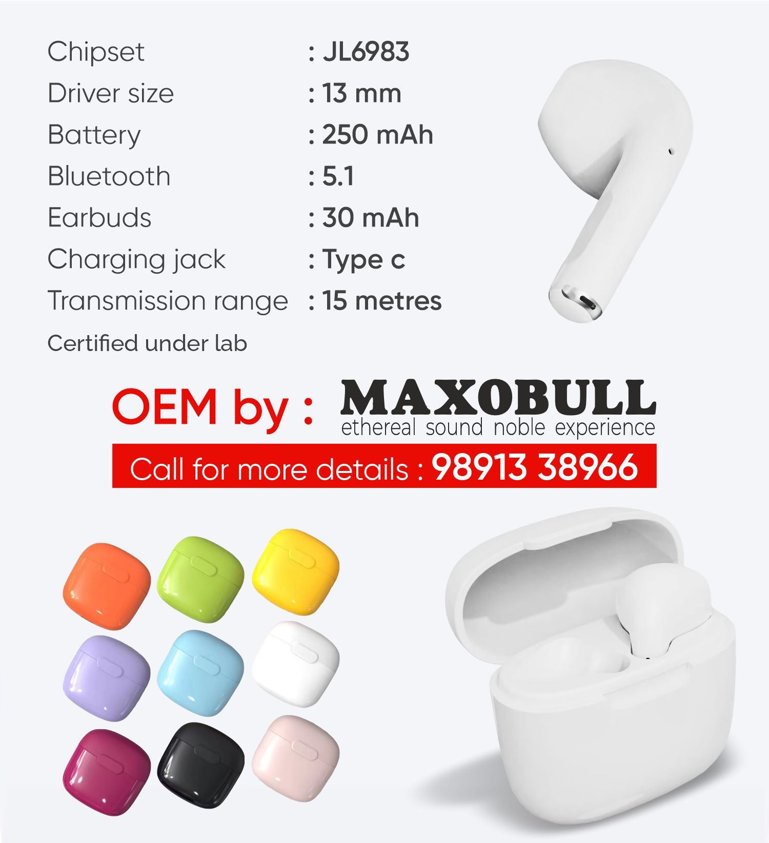 Maxobull Joy Pods