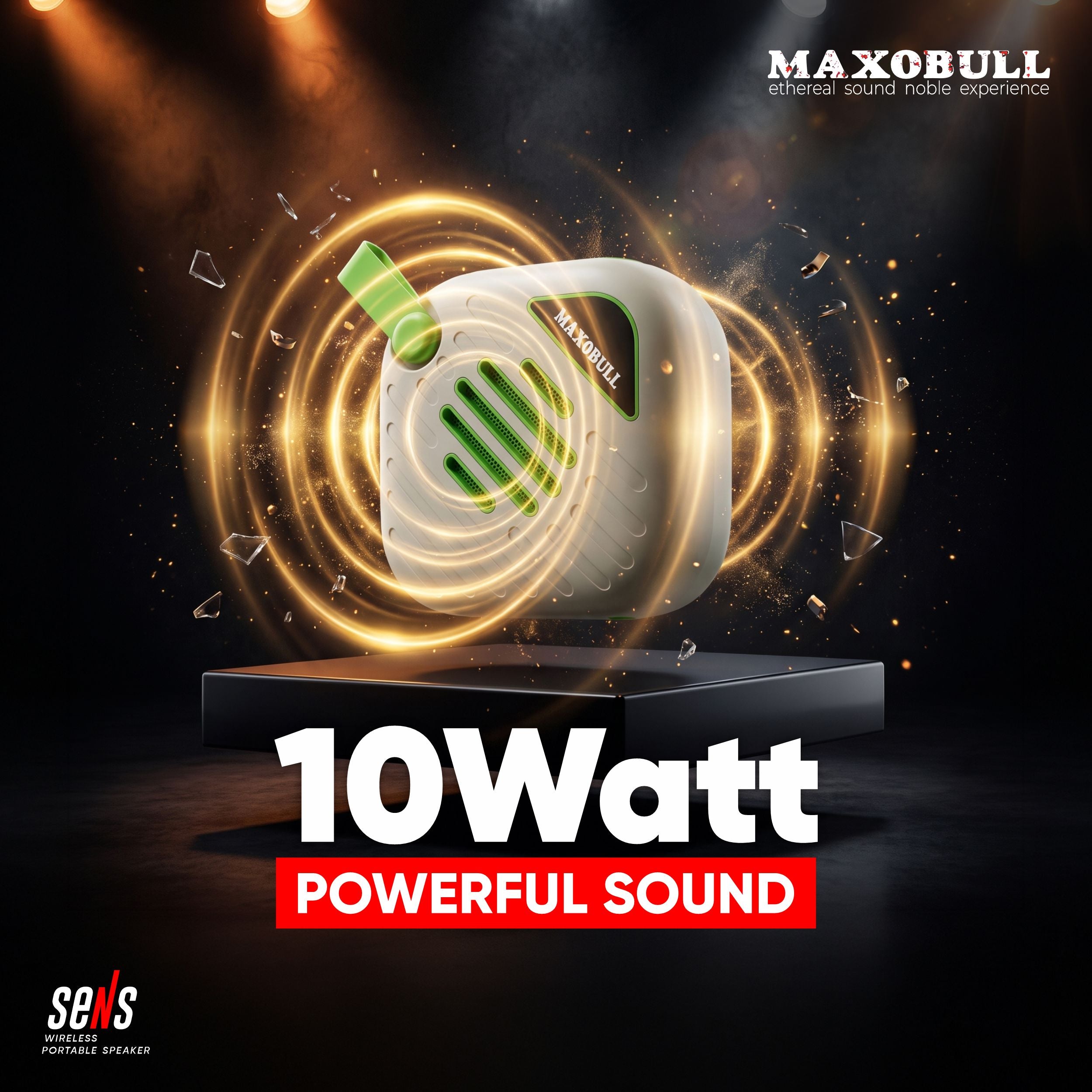 Maxobull Sens Wireless Portable Speaker