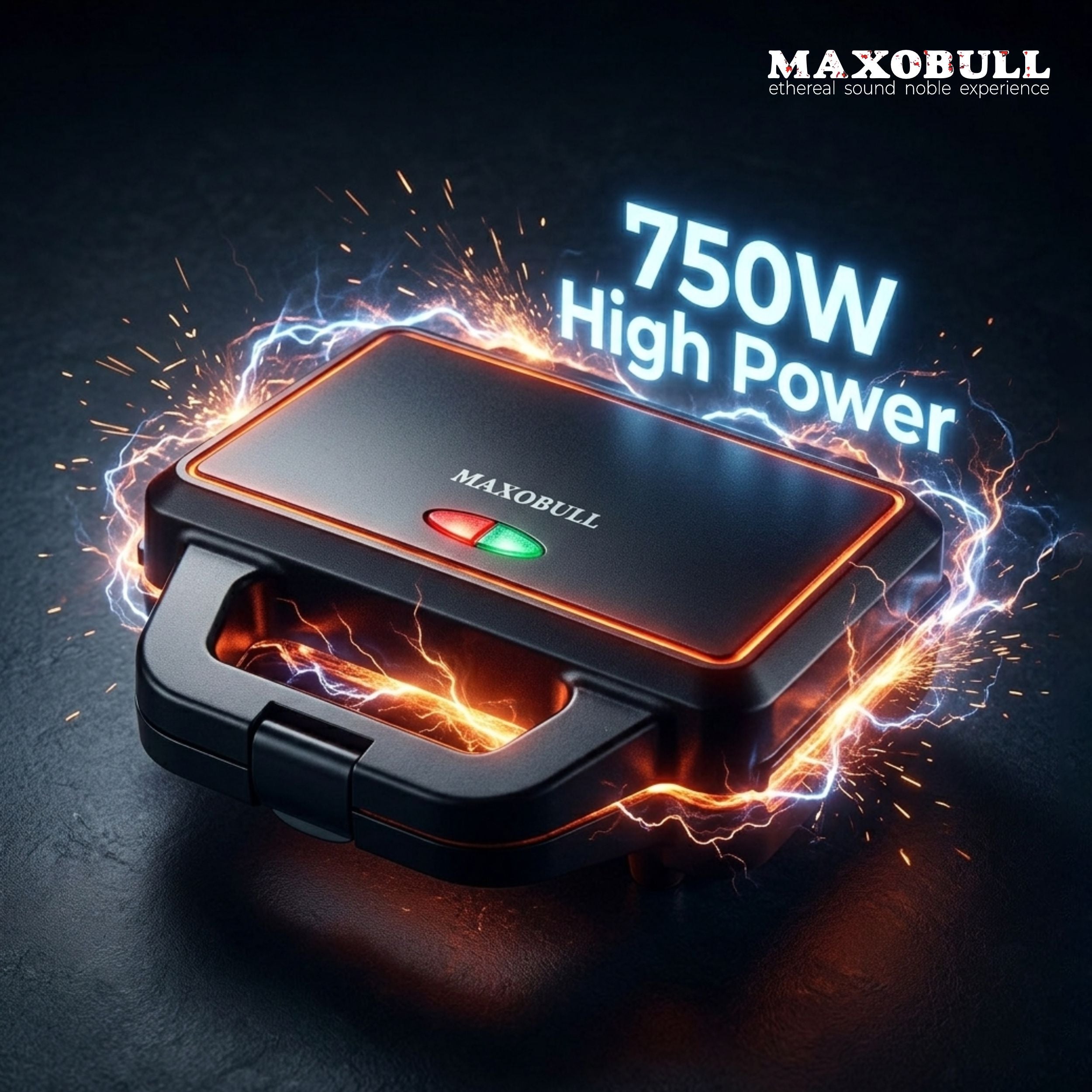 Maxobull 750W Sandwich Maker