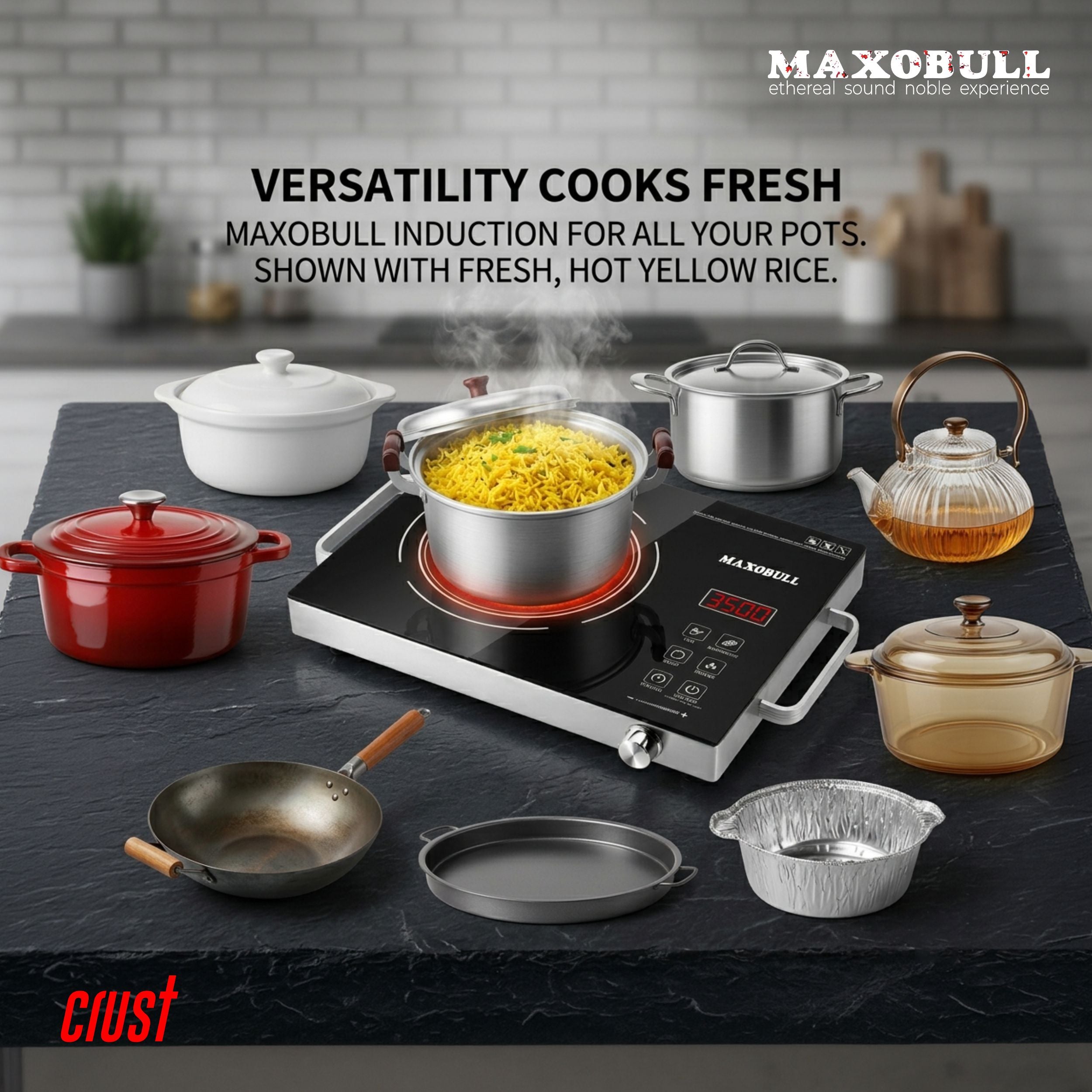 Maxobull Crust Induction