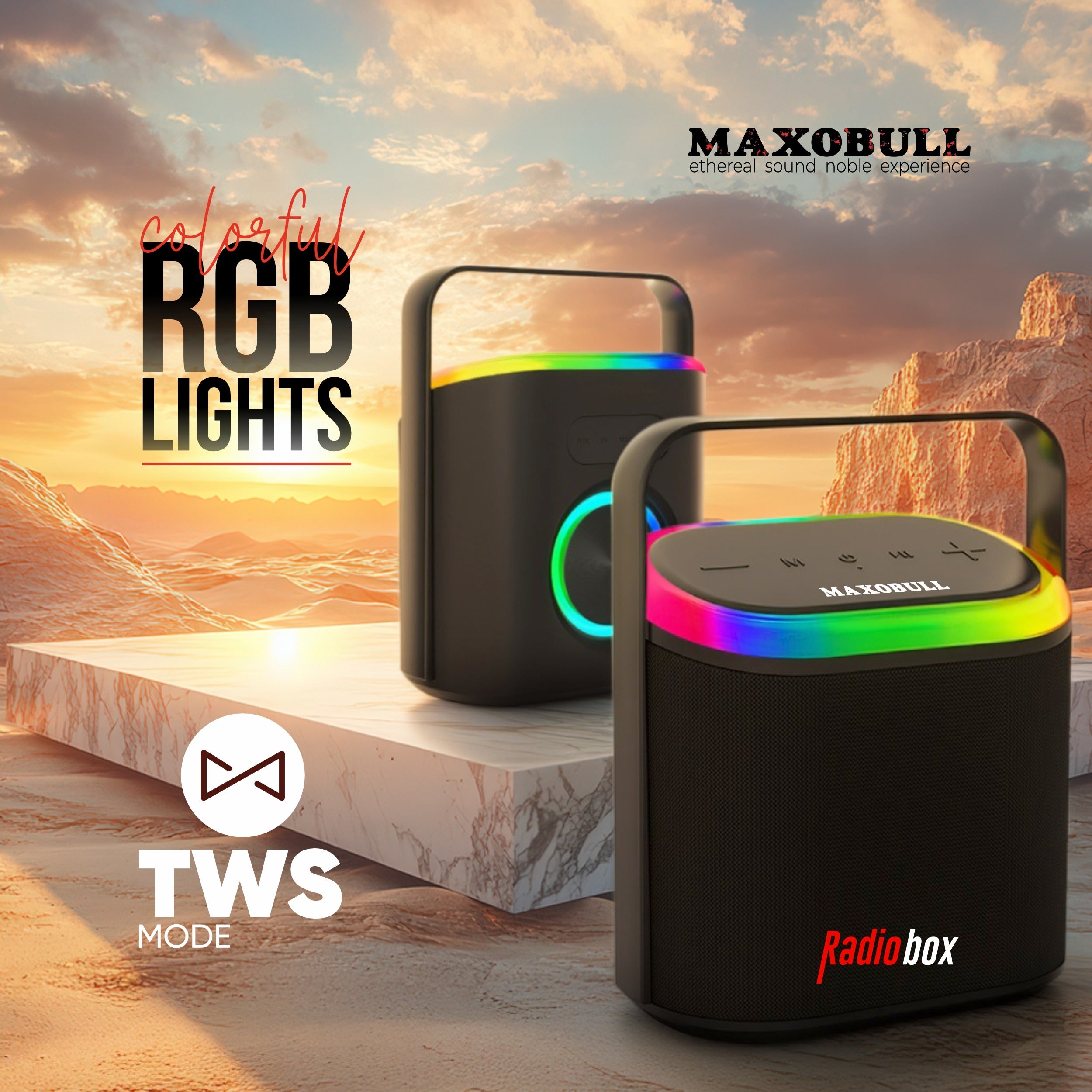Maxobull Radio Box Speaker