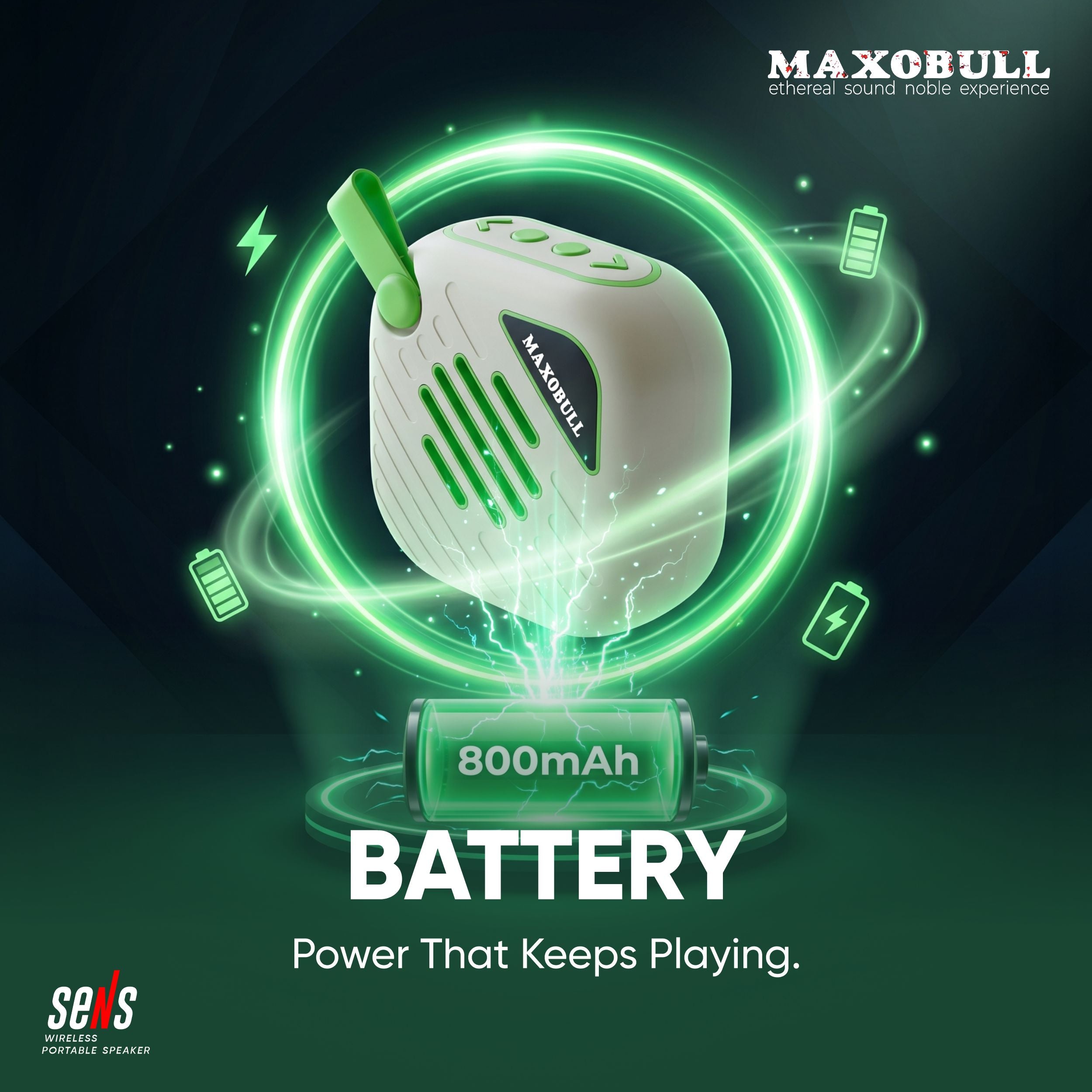Maxobull Sens Wireless Portable Speaker