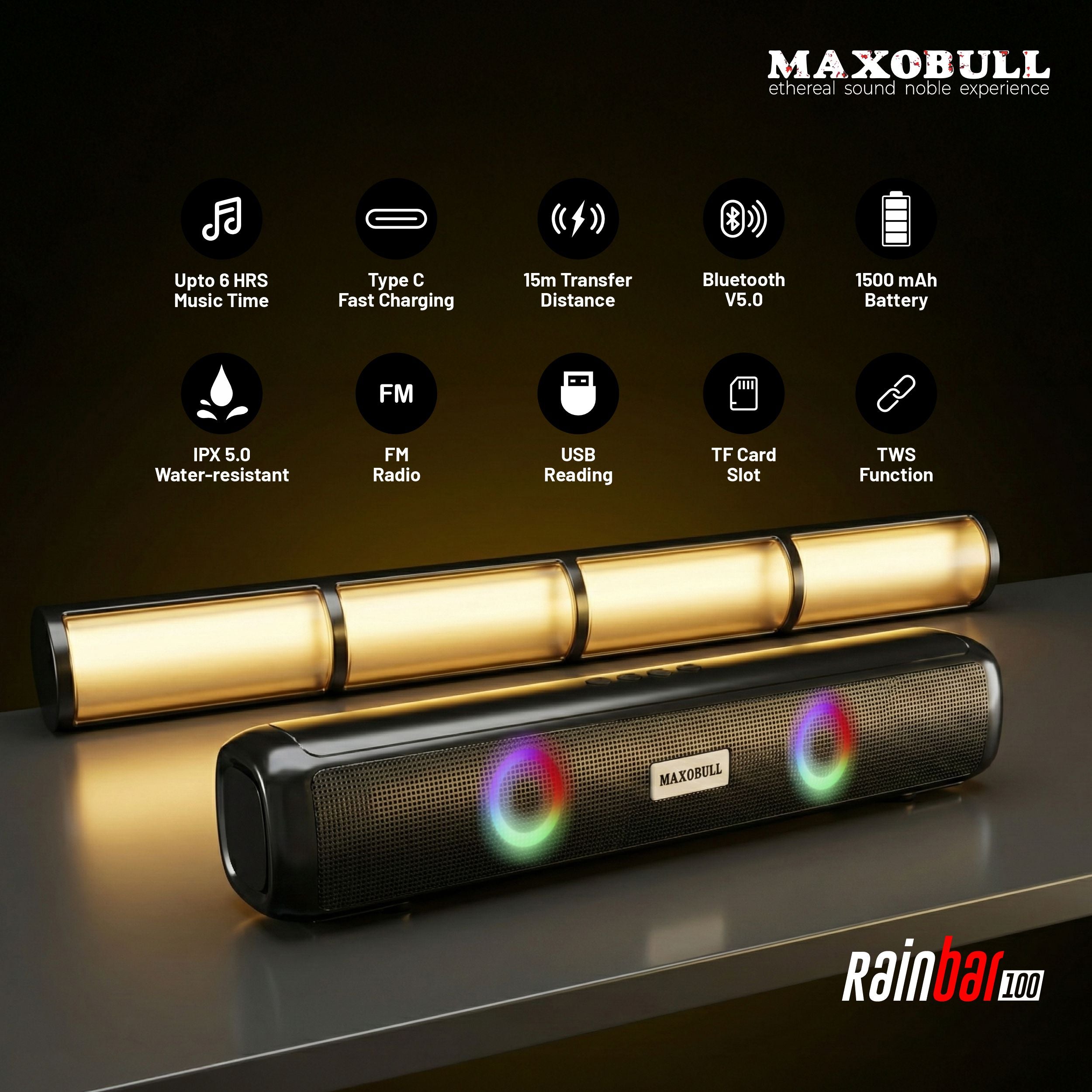 Maxobull Rainbar 100