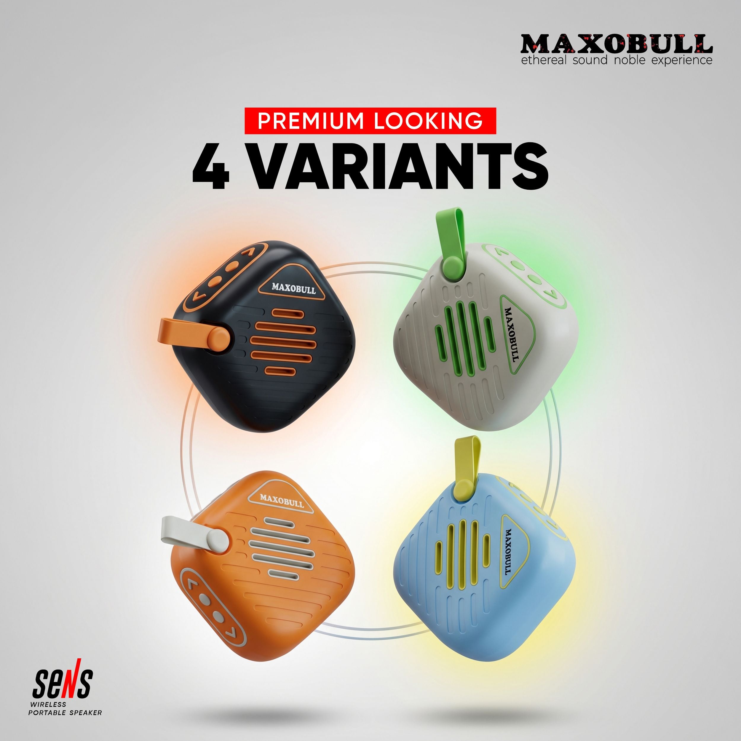 Maxobull Sens Wireless Portable Speaker