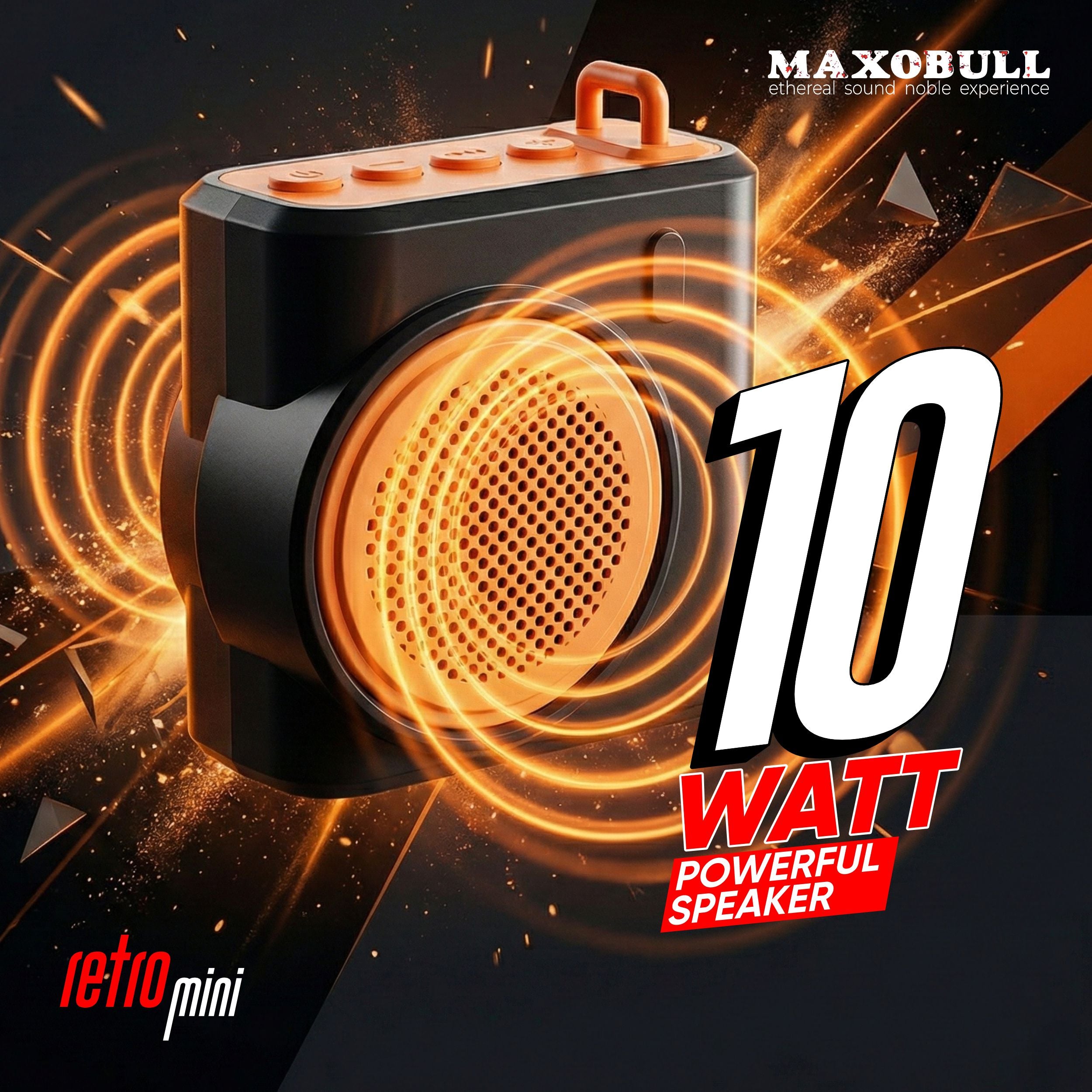 Maxobull 130 Retro Mini Speaker
