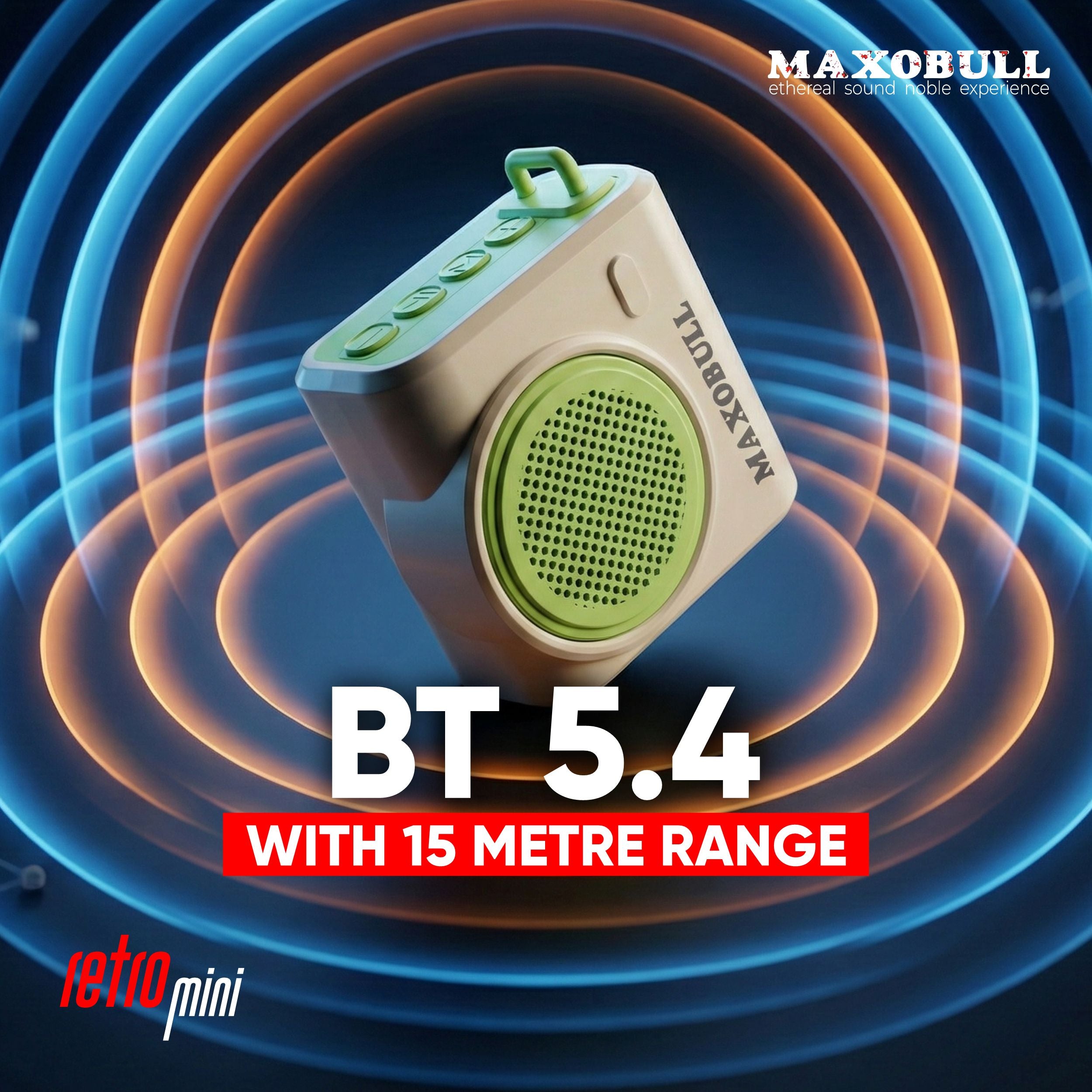 Maxobull 130 Retro Mini Speaker