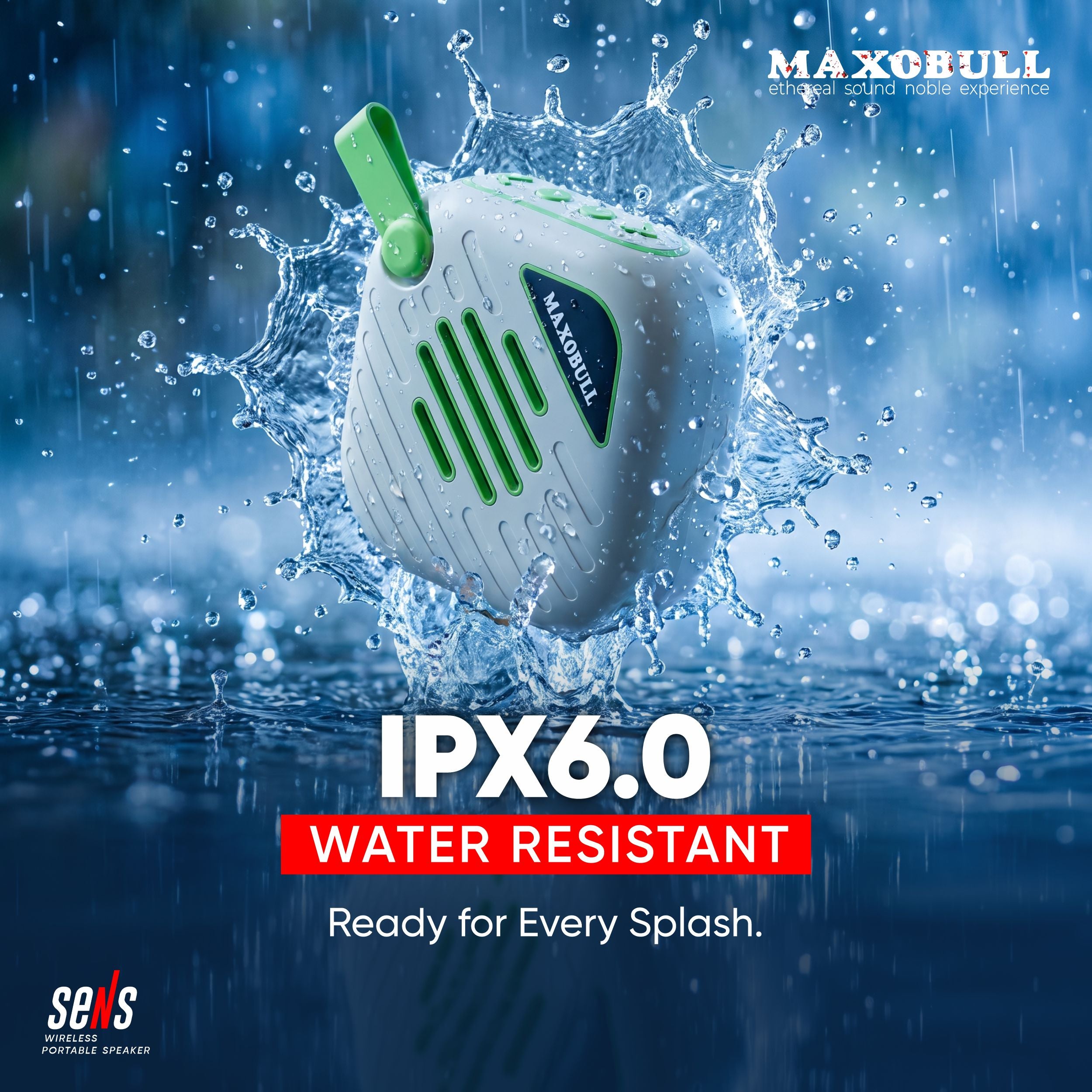 Maxobull Sens Wireless Portable Speaker