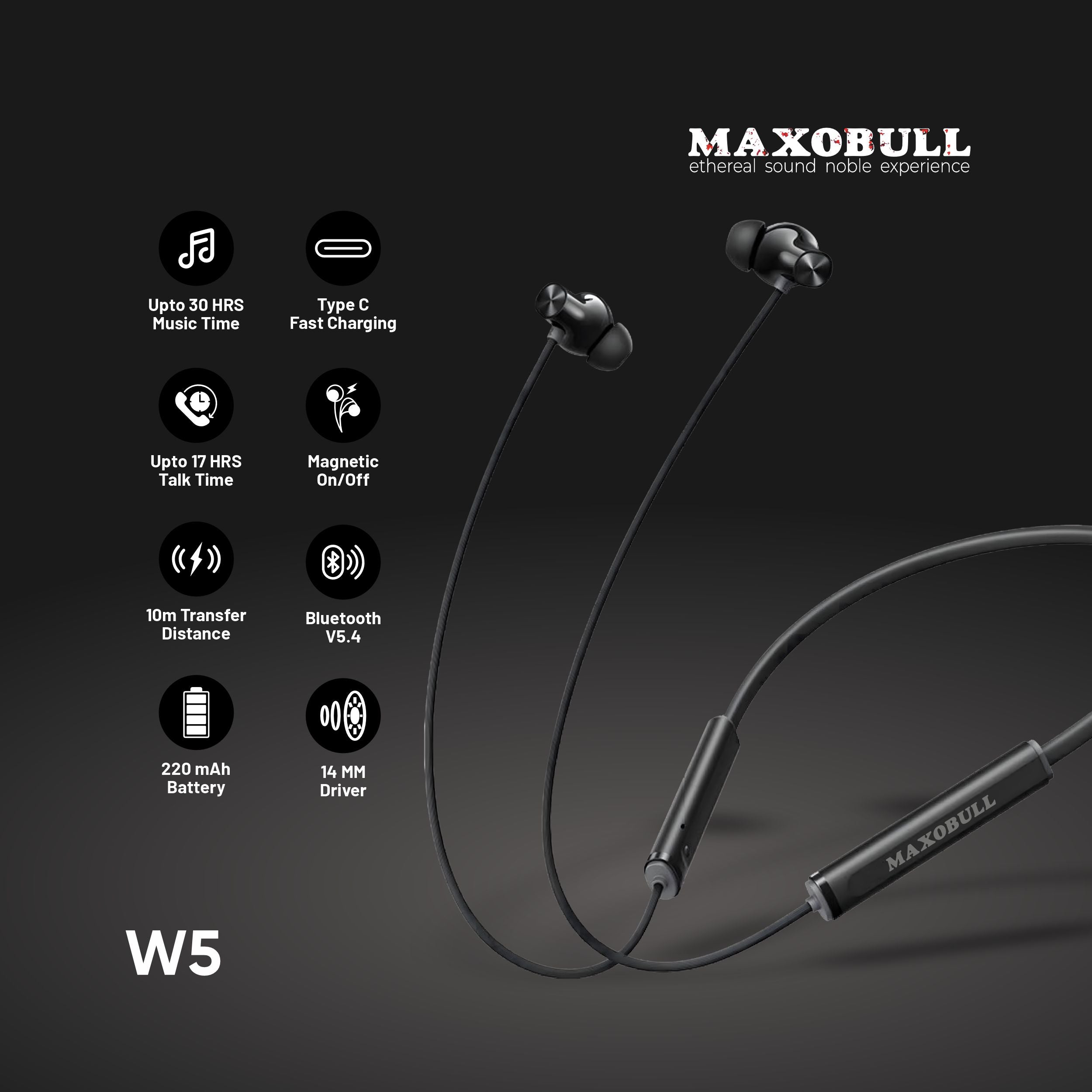 Maxobull W5 Neckband