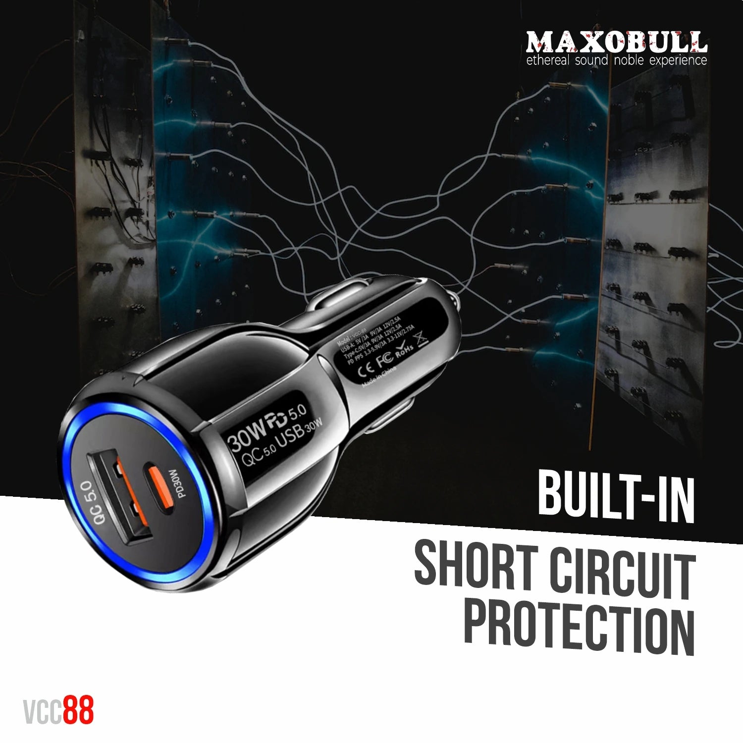 Maxobull VCC 88 Car Charger