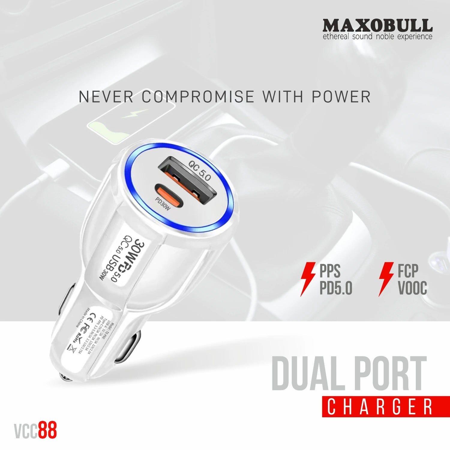 Maxobull VCC 88 Car Charger