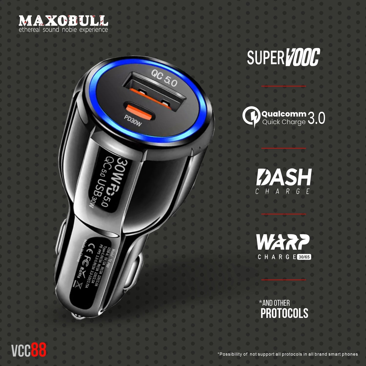 Maxobull VCC 88 Car Charger