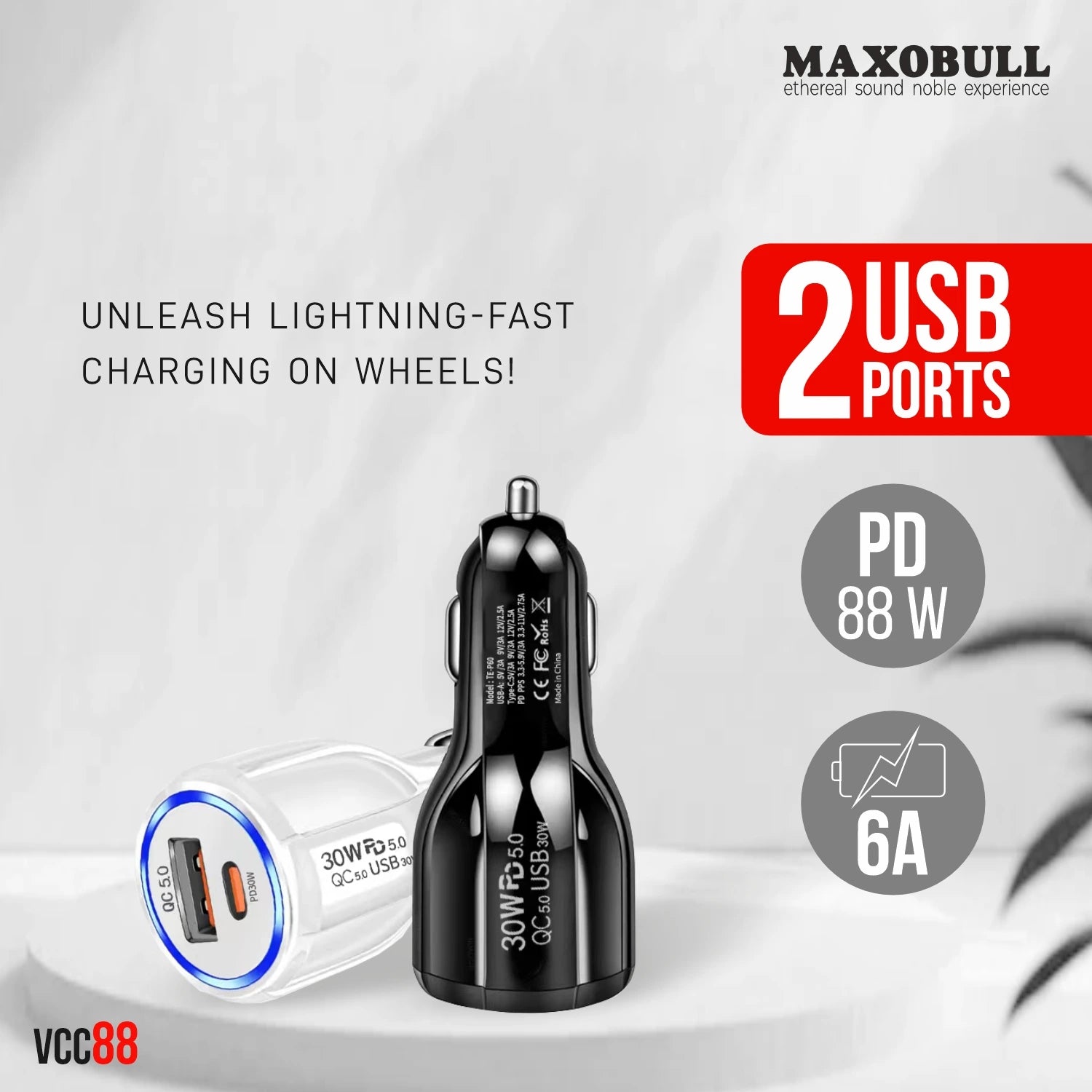 Maxobull VCC 88 Car Charger