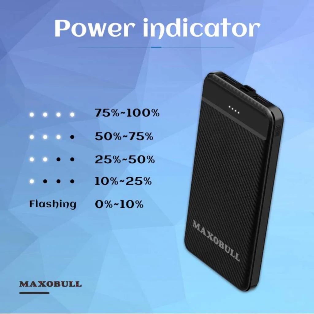 Maxobull Powerbank Svelte 2n/3n 10000 mAh